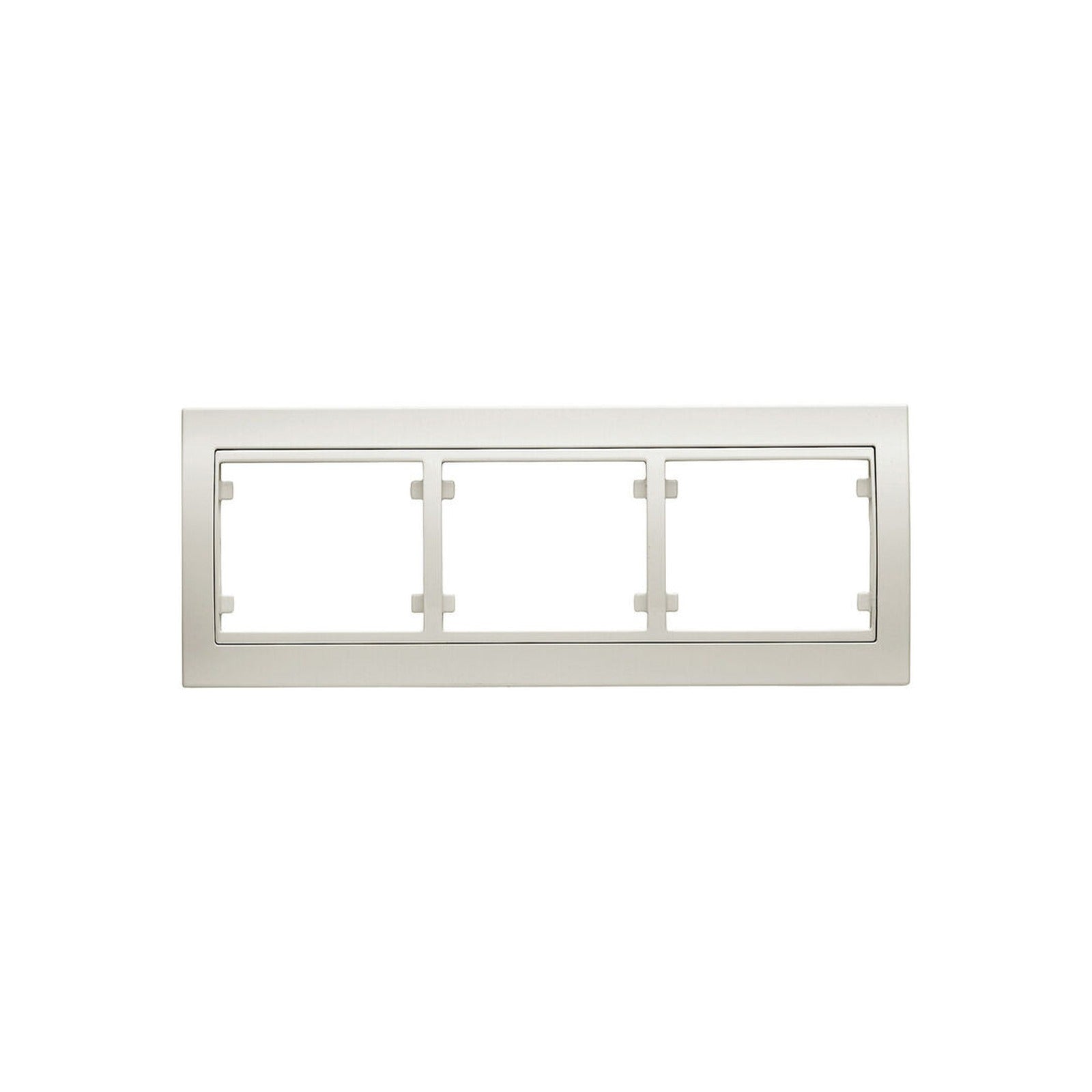 Marco BJC Mega de 3 elementos horizontal, blanco satén - referencia 22003-BS