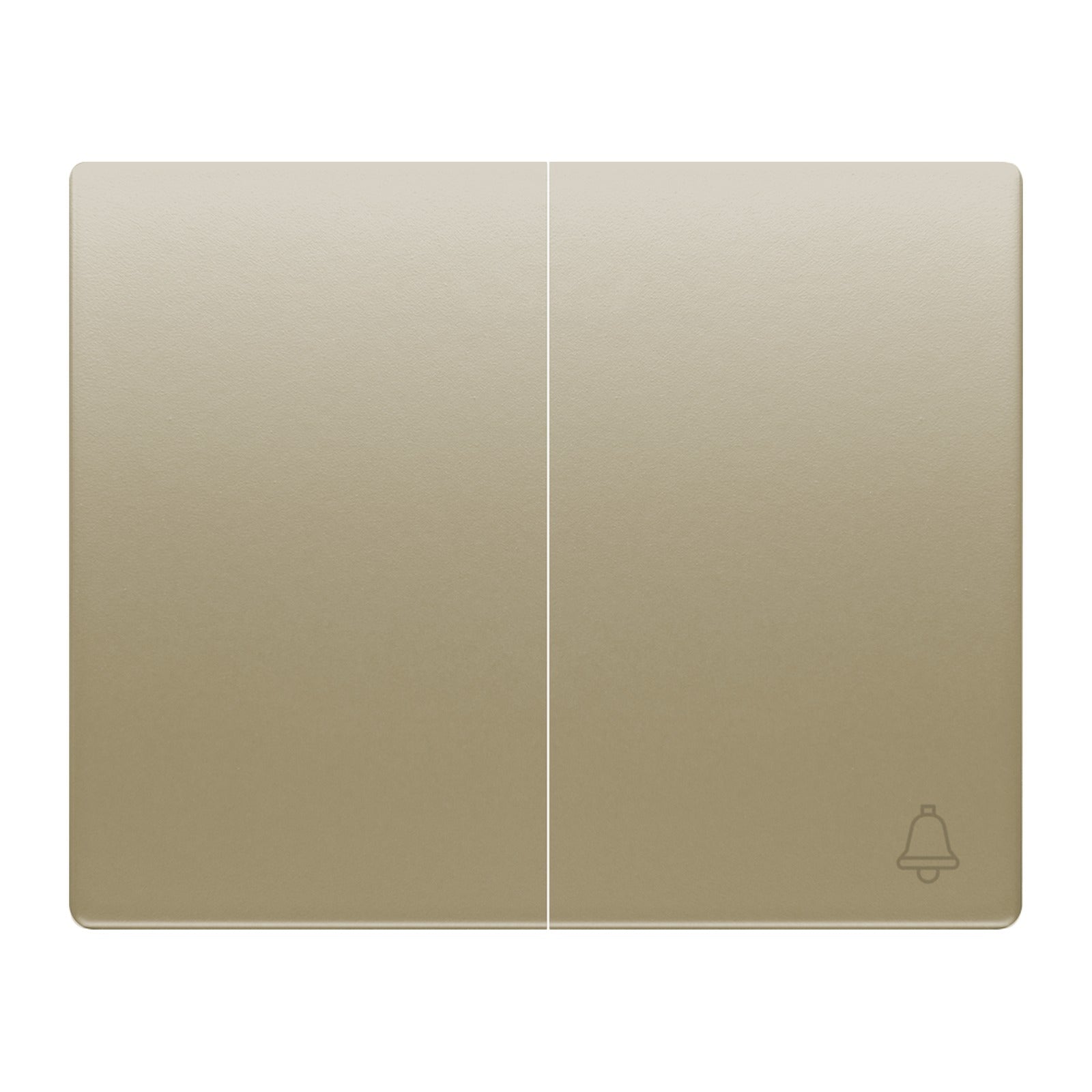 Juego de teclas para conmutador o pulsador BJC Mega, bronce niebla - referencia 22715-BN