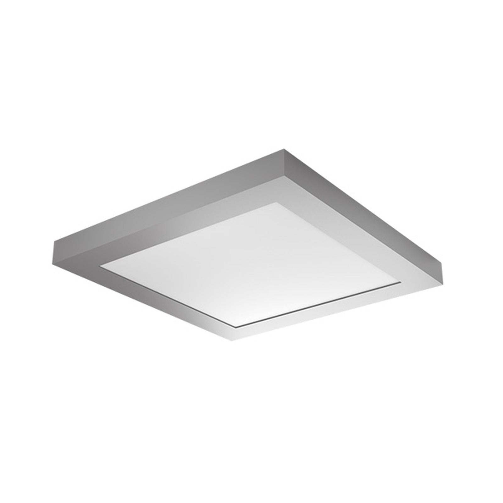 Downlight LED Elyos cuadrado de superficie, cromo mate, 18 W, 4200 K, Atmoss DOW-046 - referencia DOW-046