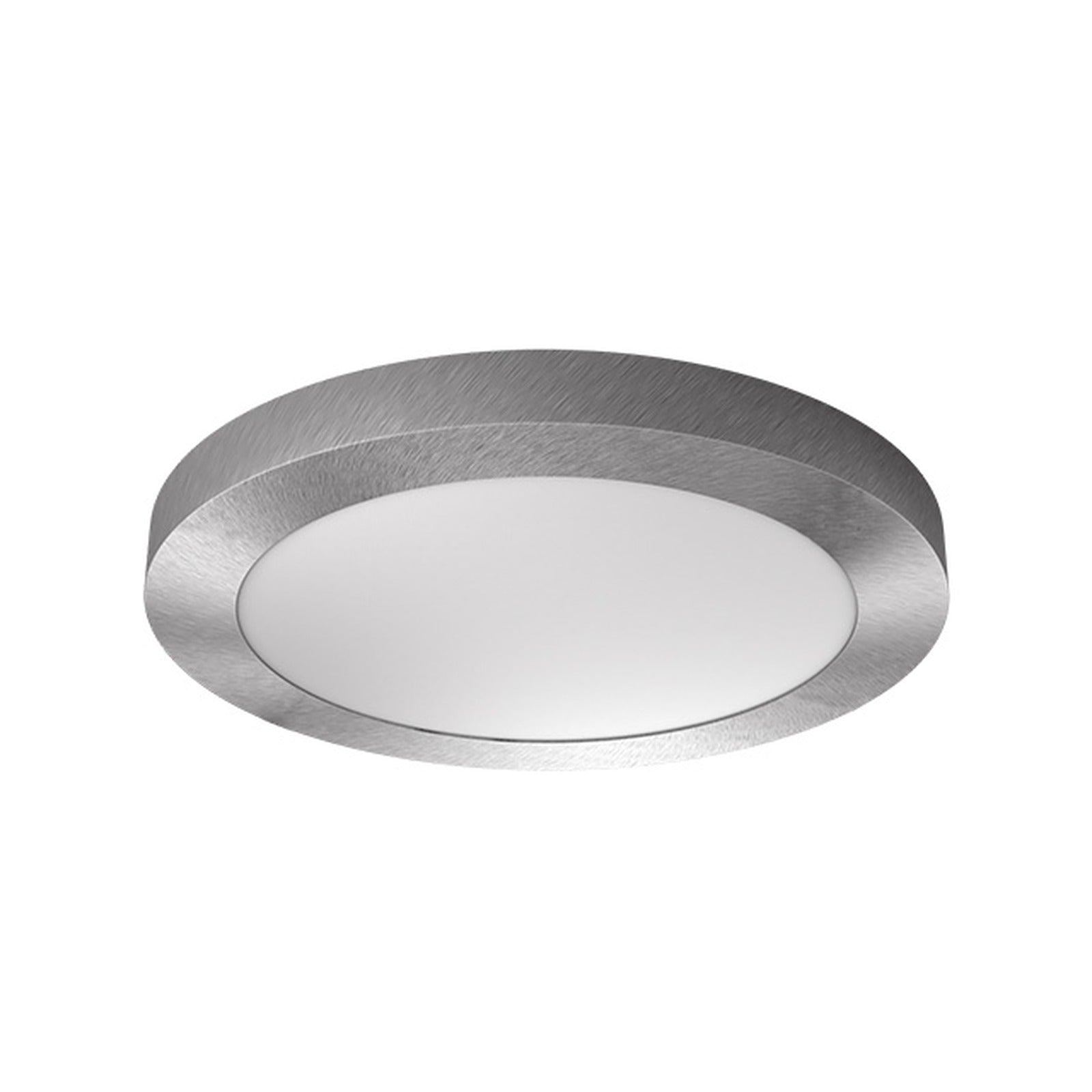 Downlight LED Elyos circular de superficie, aluminio cepillado, 18 W, 3200 K, Atmoss DOW-162 - referencia DOW-162