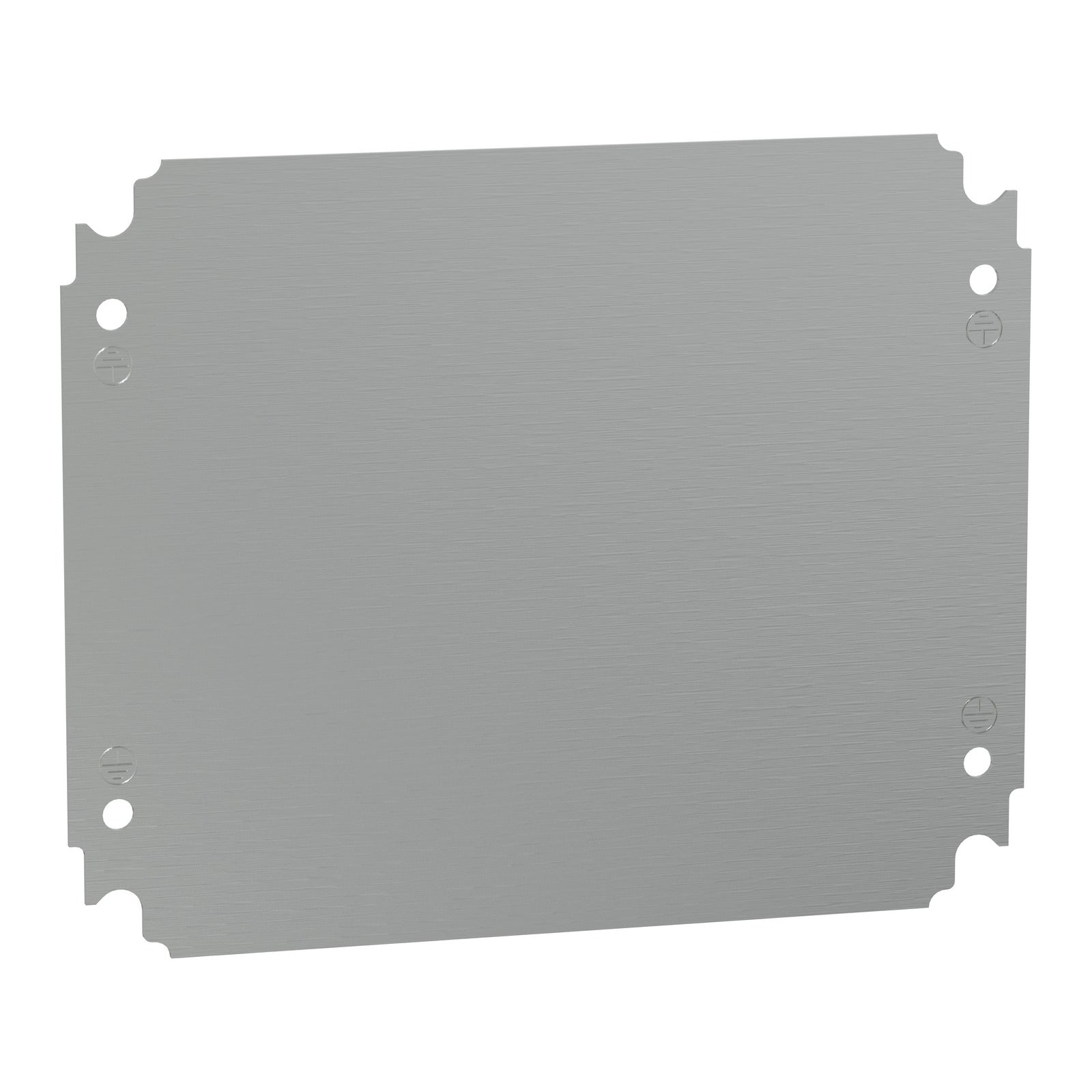 Placa de montaje de acero galvanizado Schneider Electric PanelSeT, 300 × 250 mm, NSYMM3025 - referencia NSYMM3025