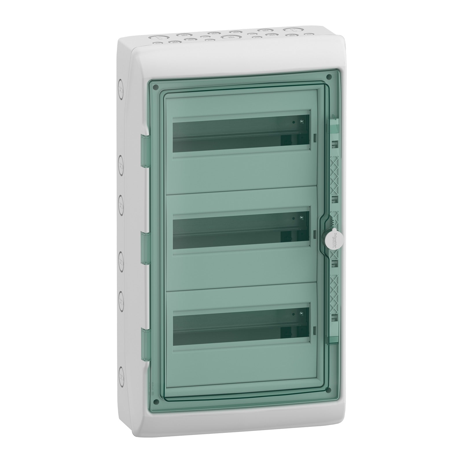 Caja estanca de superficie Schneider Electric Kaedra, 3 filas y 36 módulos, 13985 - referencia 13985