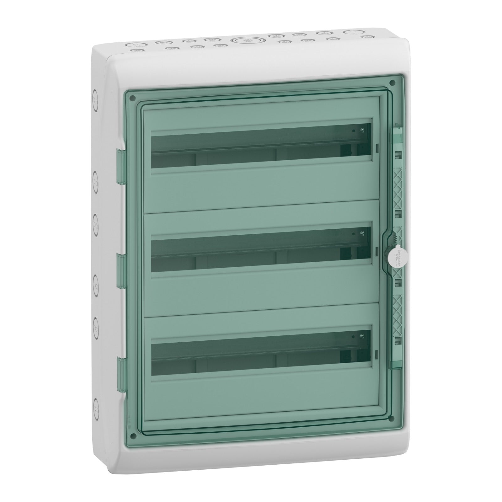 Caja estanca de superficie Schneider Electric Kaedra, 3 filas y 54 módulos, 13986 - referencia 13986