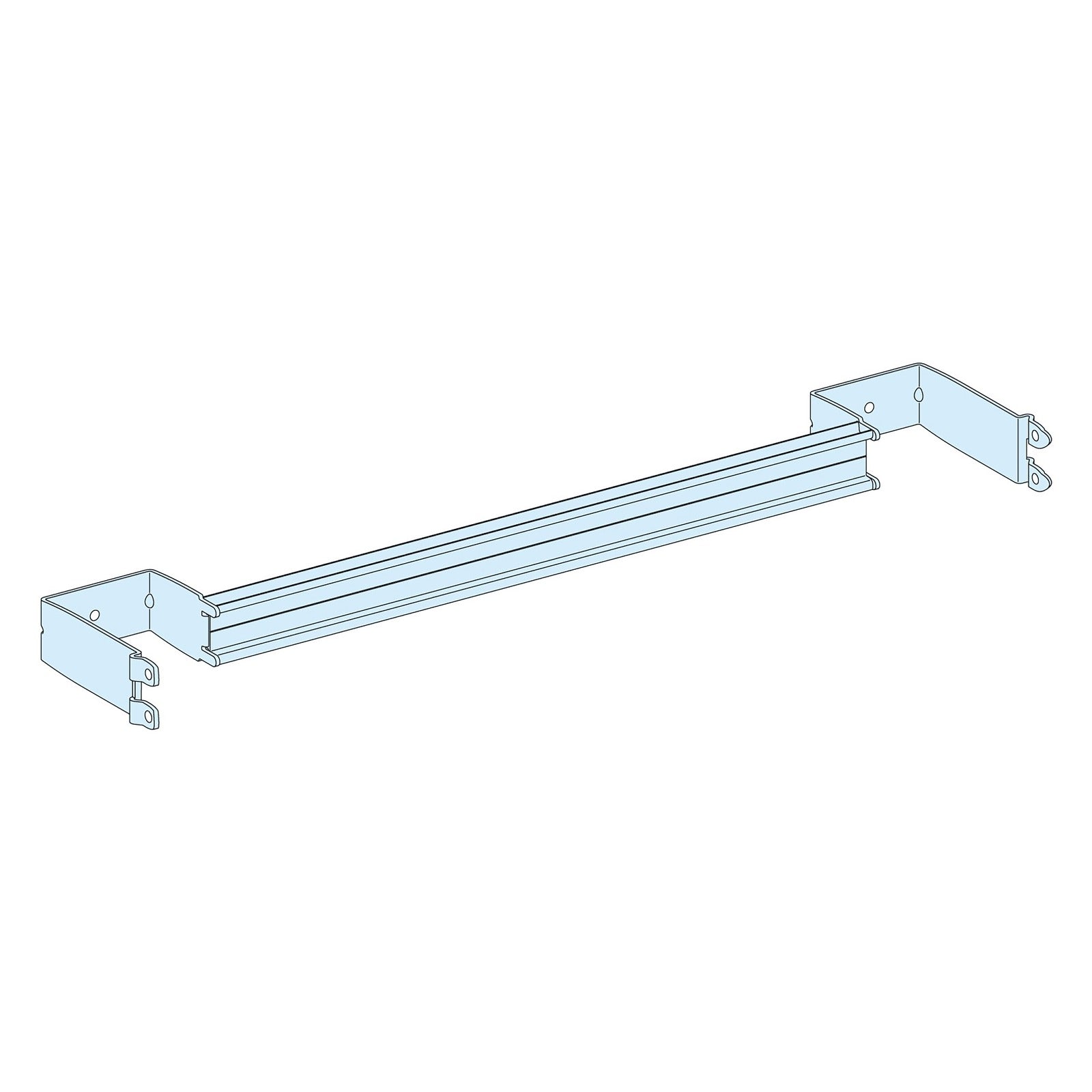 Carril modular Schneider Electric PrismaSeT P para armario de 650 mm de ancho, LVS03401 - referencia LVS03401
