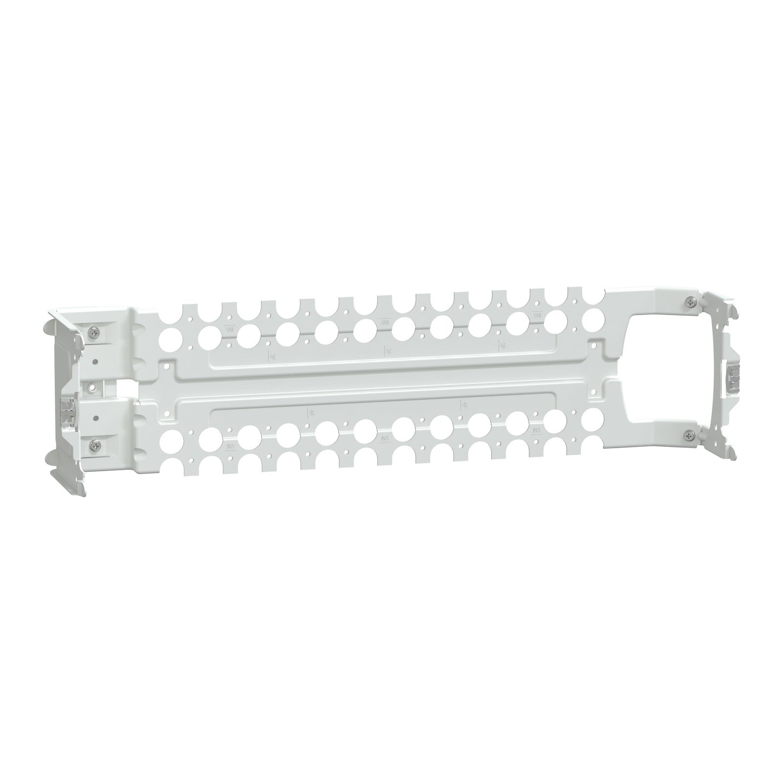 Placa soporte Schneider Electric PrismaSeT P para ComPacT NSX/INS250, montaje vertical y mando manual, LVS03420 - referencia LVS03420
