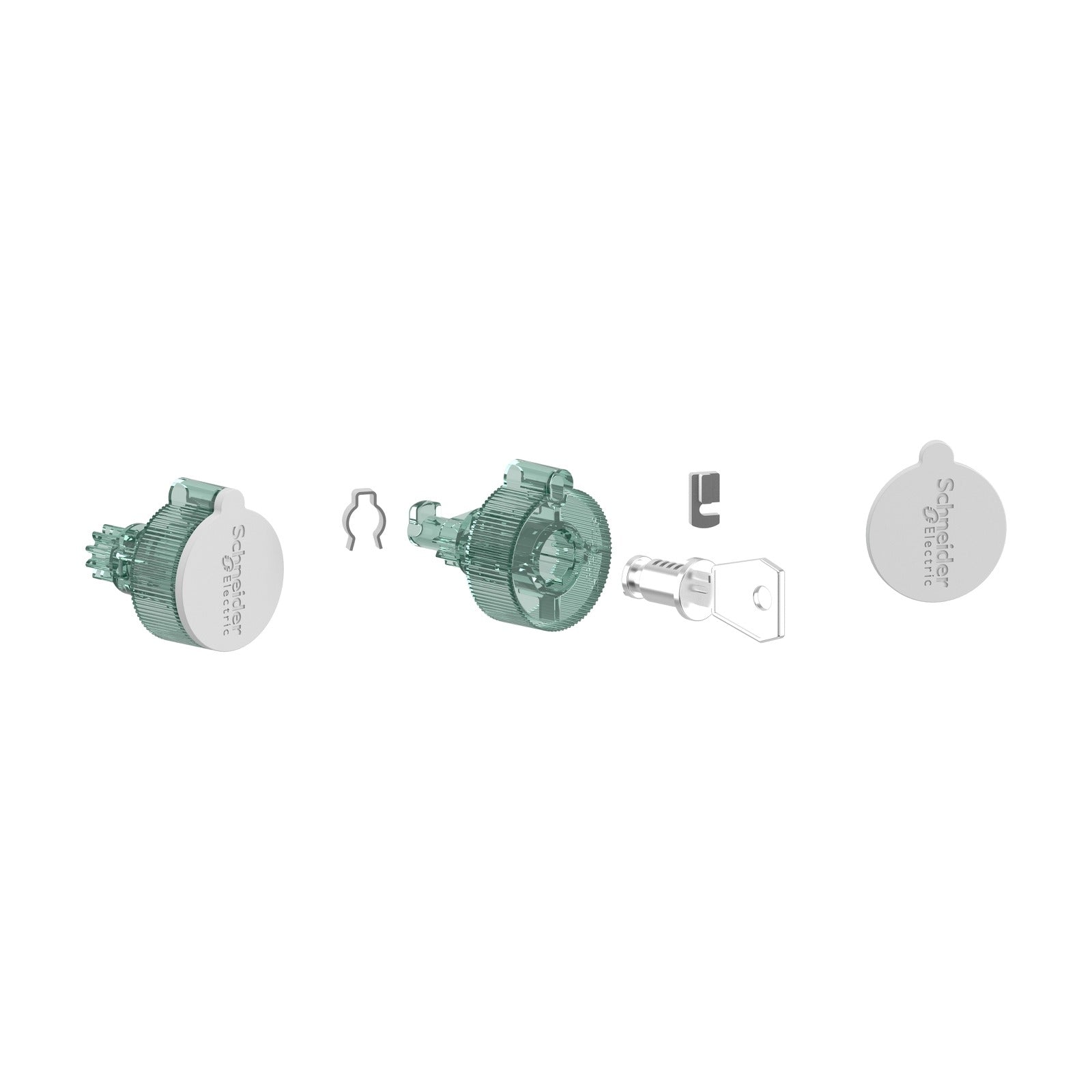 Cerradura con llave Euro n.º 805 para envolventes Schneider Electric, 13948 - referencia 13948