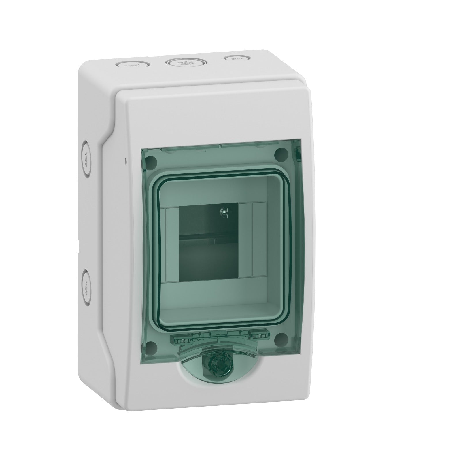 Caja estanca de superficie Schneider Electric Mini Kaedra, IP65, 1 fila y 4 módulos, 13976 - referencia 13976
