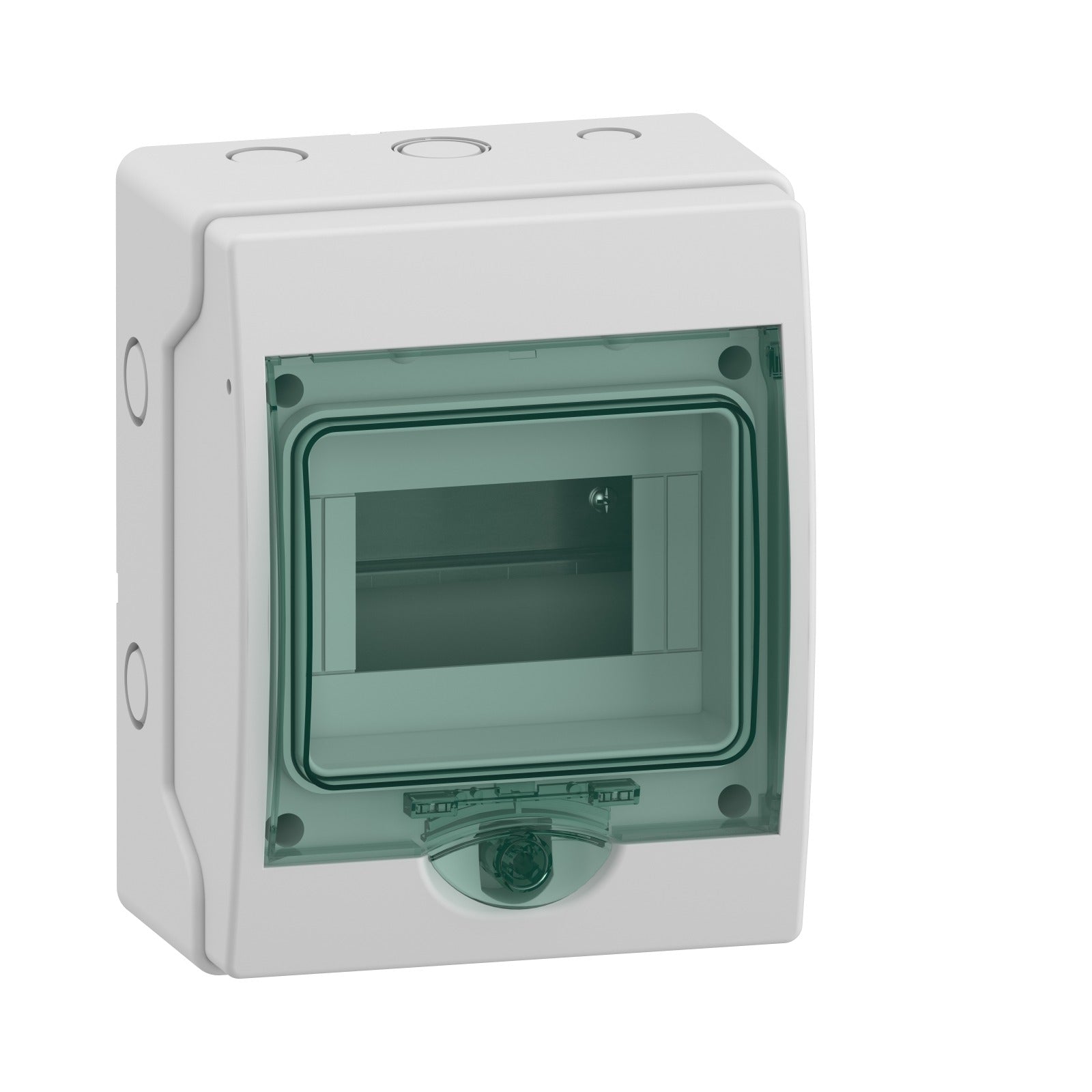 Caja estanca de superficie Schneider Electric Mini Kaedra, IP65, 1 fila y 6 módulos, 13977 - referencia 13977