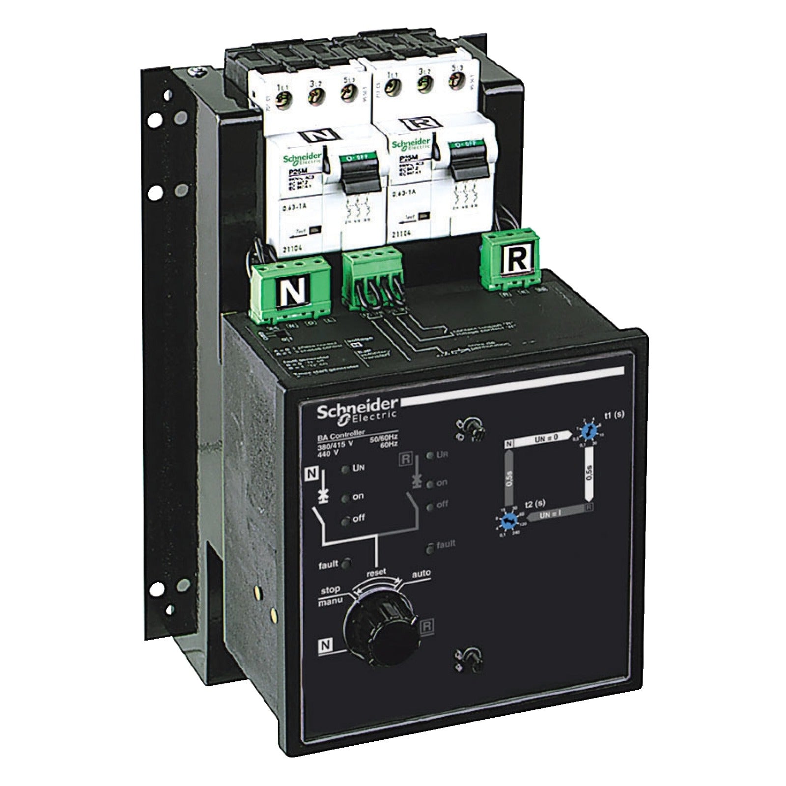 Platina con automatismo ACP+UA Schneider Electric, 380-415 V, 29473 - referencia 29473