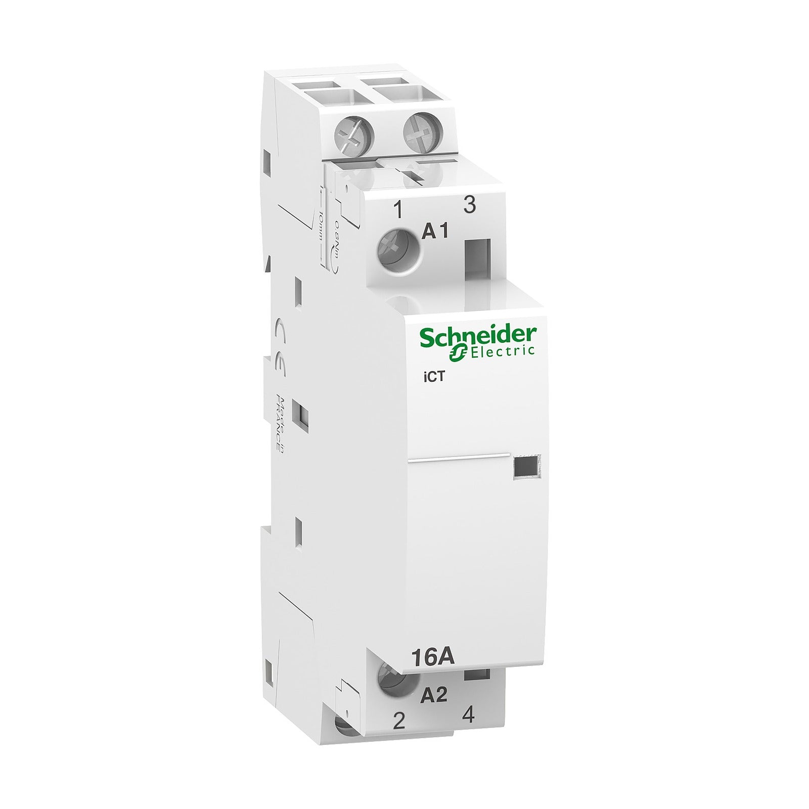Contactor modular Schneider Electric Acti9 iCT, 2P 2NA, 16 A, bobina de 230/240 V CA, A9C22712 - referencia A9C22712