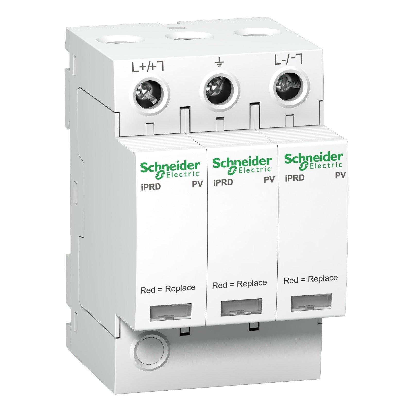 Protector contra sobretensiones para corriente continua Schneider Electric iPRD-DC 40r, 2P, 800 V CC, A9L40271 - referencia A9L40271