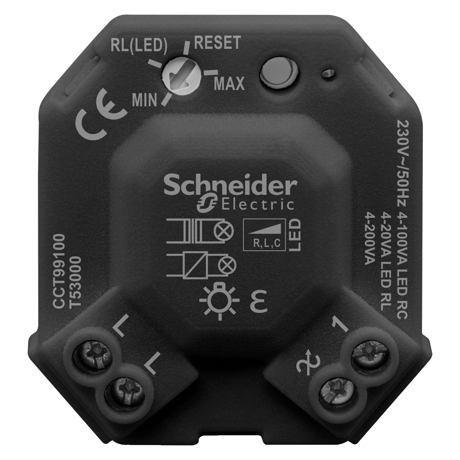 Módulo regulador universal para iluminación LED Schneider Electric, CCT99100 - referencia CCT99100