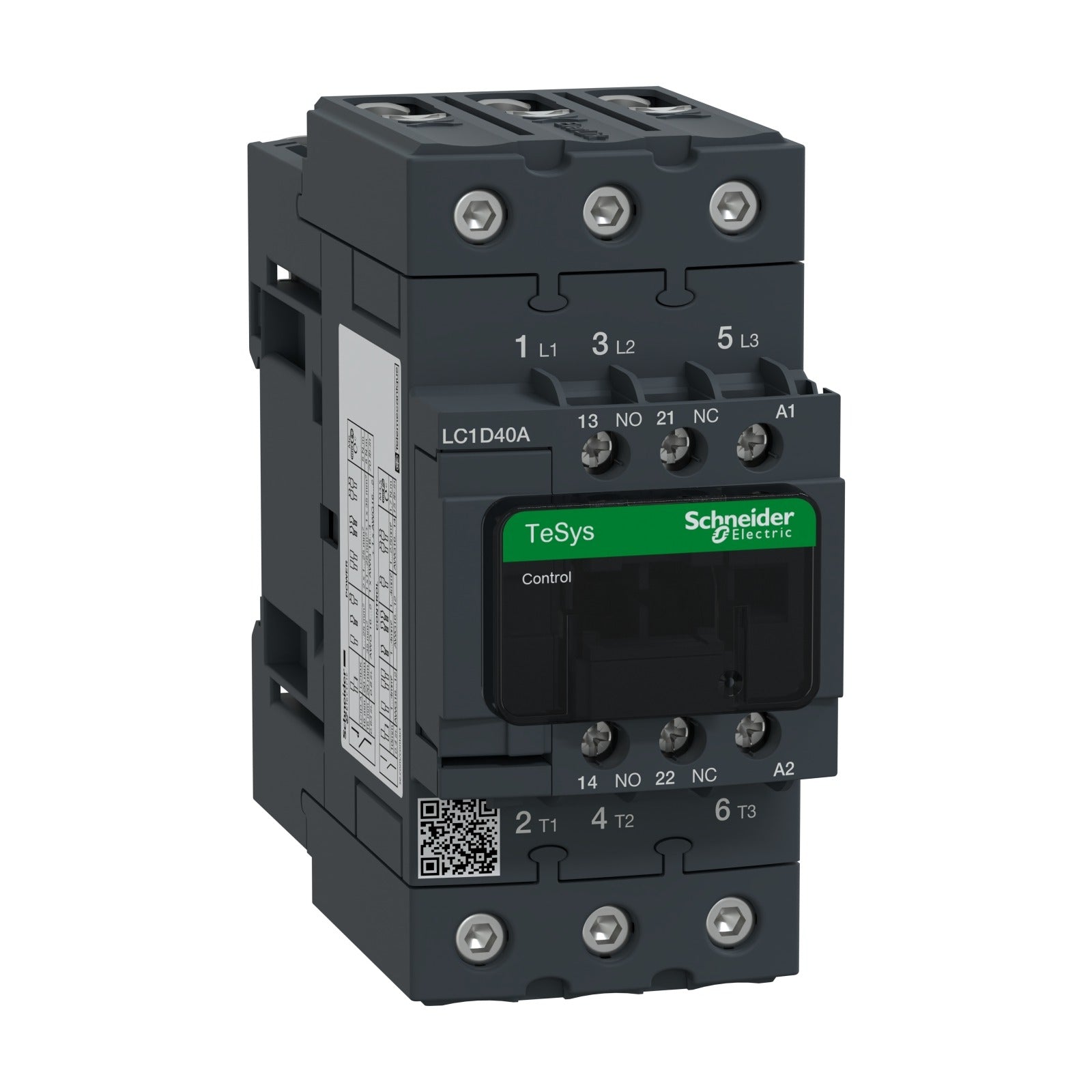 Contactor Schneider Electric TeSys D, 3P 3 NA, 40 A, bobina de 230 V CA, LC1D40AP7 - referencia LC1D40AP7