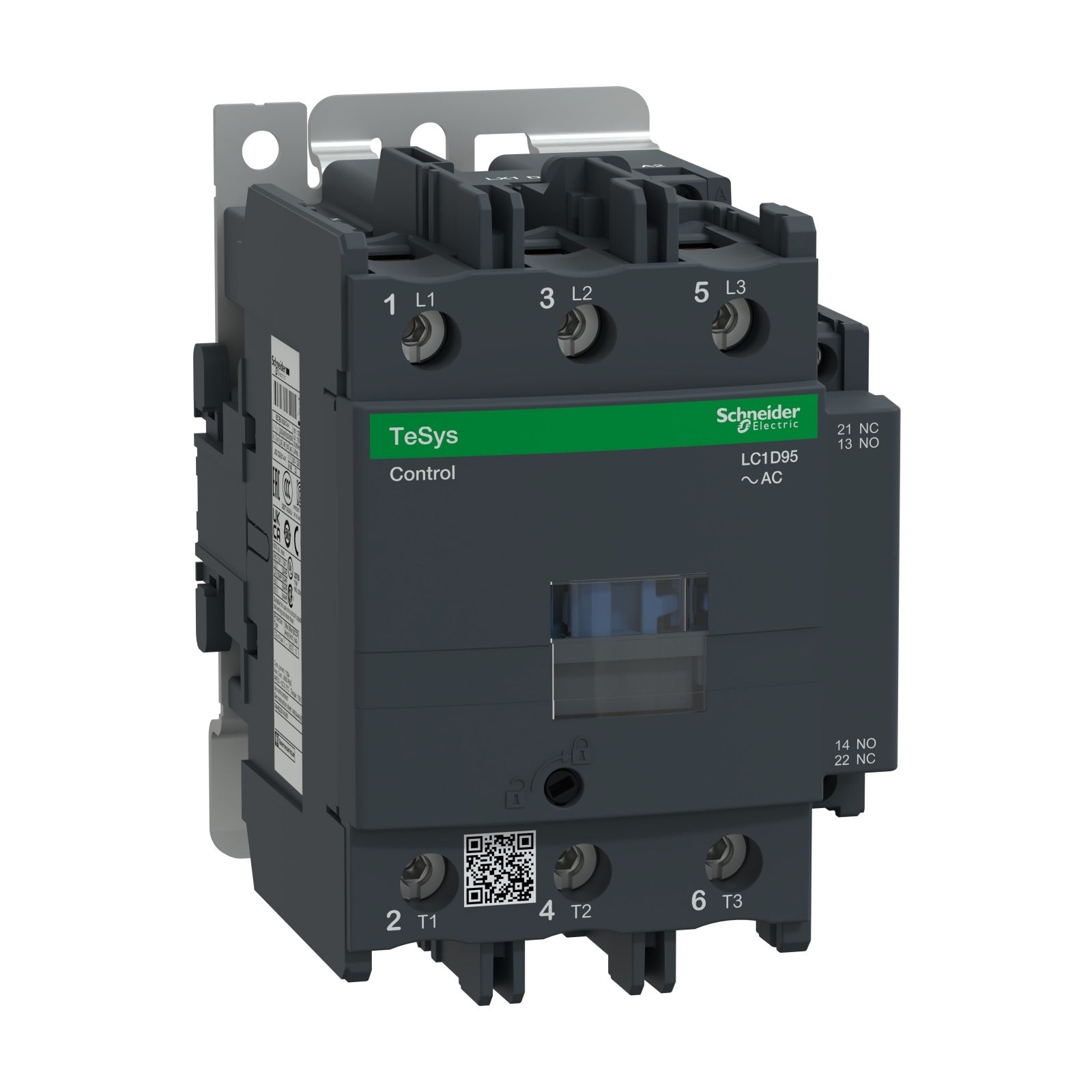 Contactor Schneider Electric TeSys D, 3P 3 NA, 95 A, bobina de 230 V CA, LC1D95P7 - referencia LC1D95P7