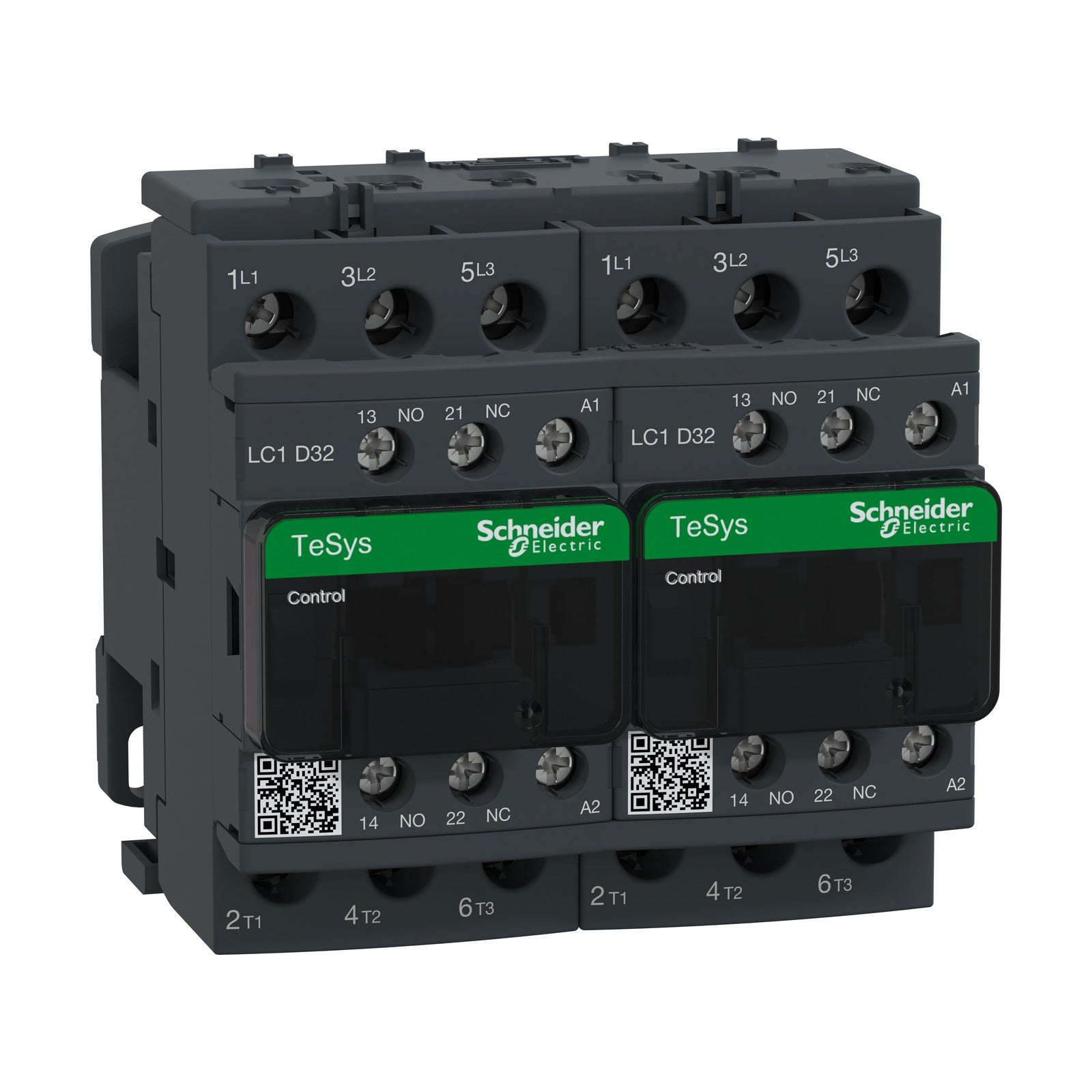 Inversor de contactores Schneider Electric TeSys D, 3P, 32 A, bobina de 230 V CA, LC2D32P7 - referencia LC2D32P7