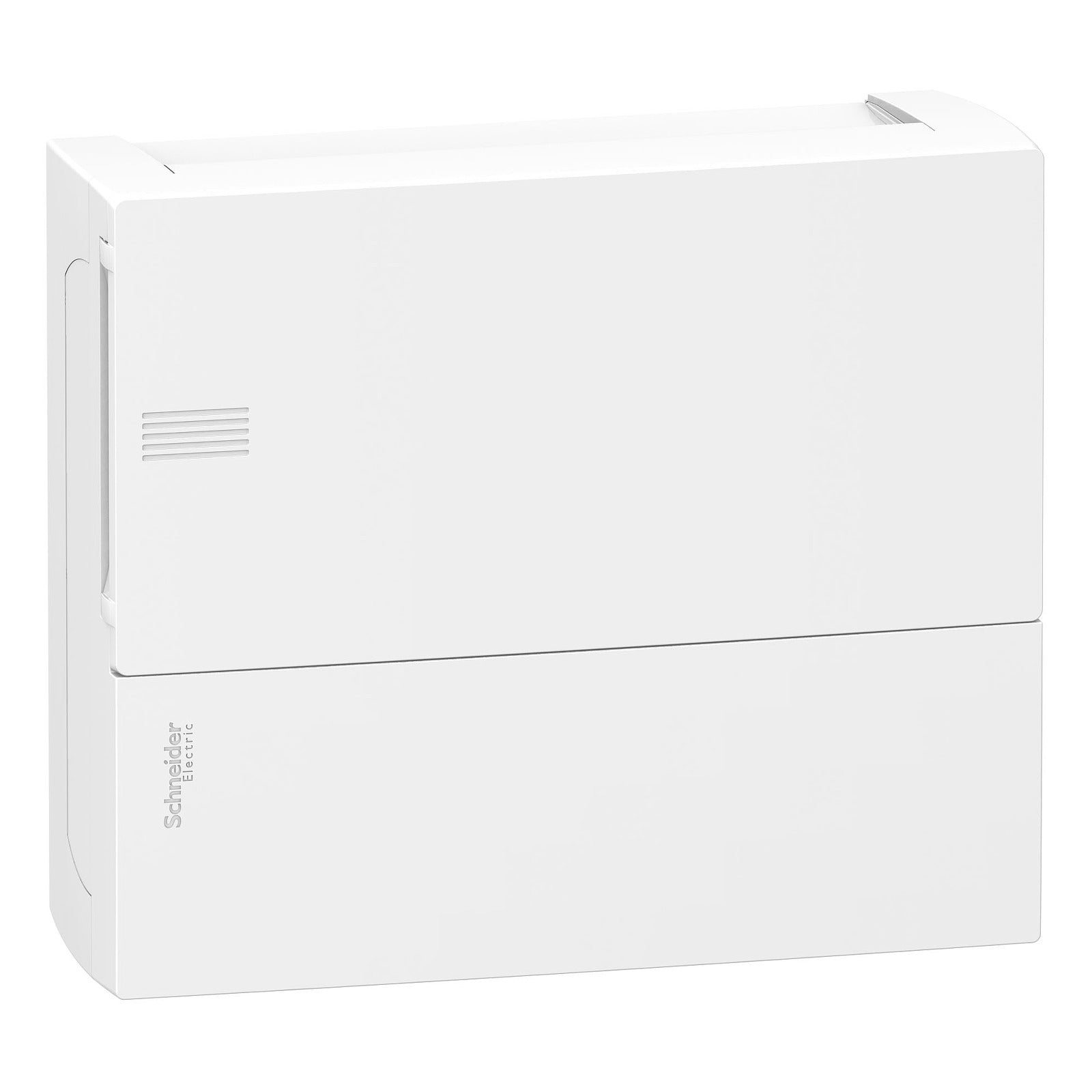 Caja de distribución de superficie Schneider Electric Resi9 MP, 1 fila, 12 módulos, puerta blanca, MIP10112 - referencia MIP10112