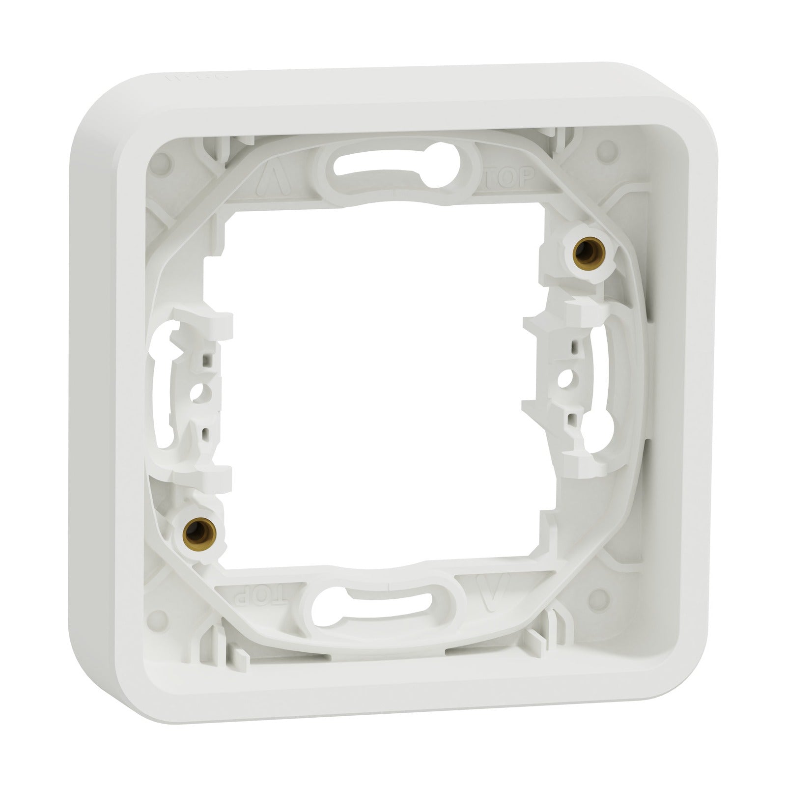 Marco blanco de 1 elemento Schneider Electric Mureva Styl, IP55, MUR39107 - referencia MUR39107