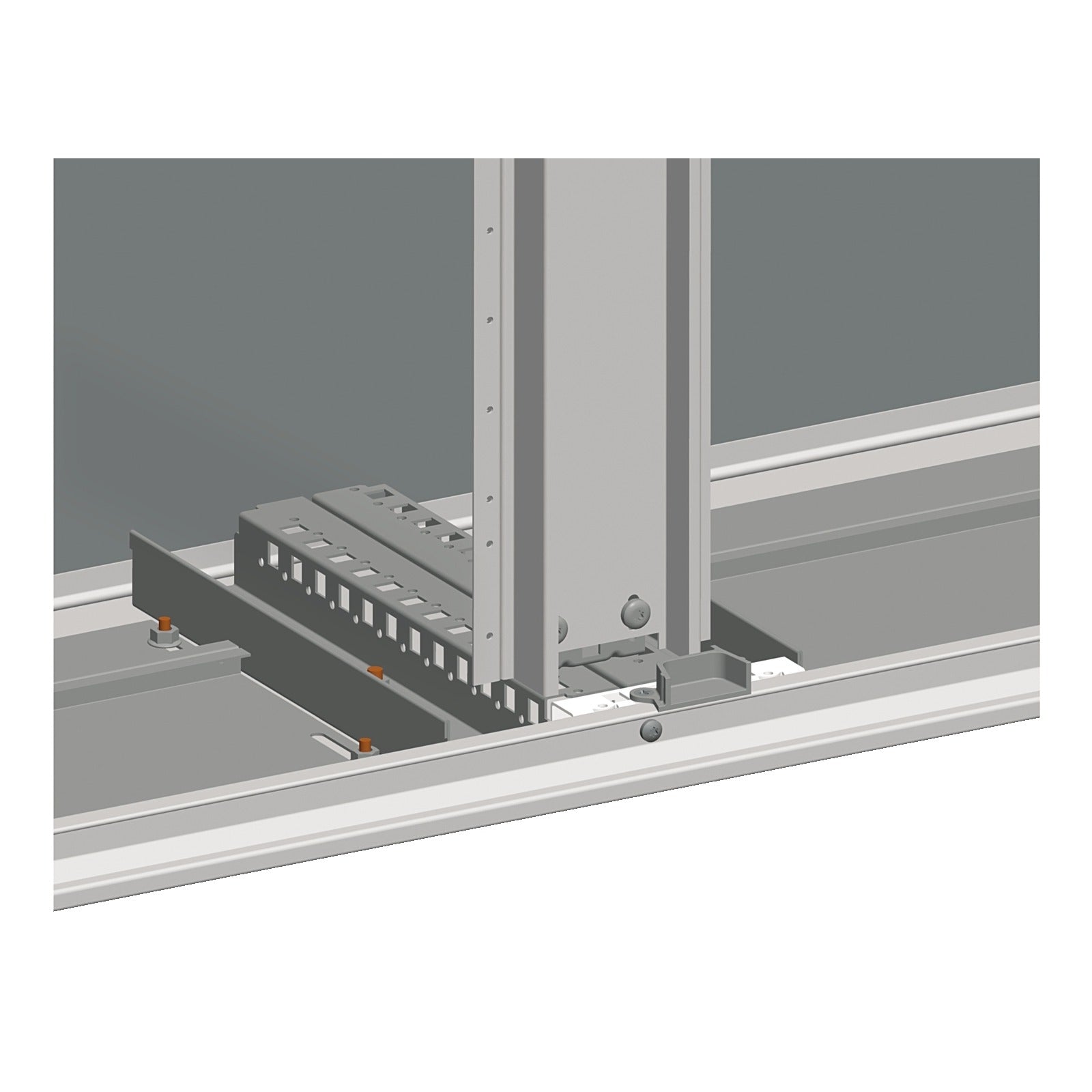Carriles de ajuste superior e inferior Schneider Electric PanelSeT SM, profundidad 400 mm, NSYSTBR4 - referencia NSYSTBR4