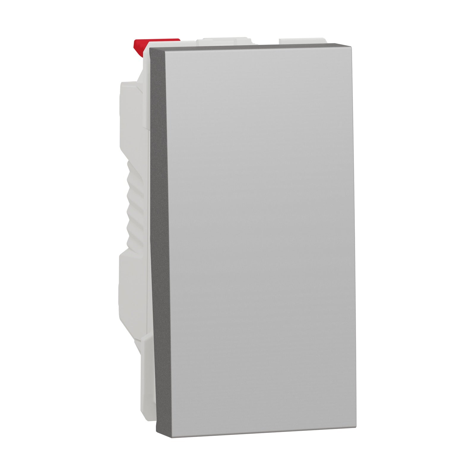 Interruptor monopolar de 1 módulo Schneider Electric New Unica Studio, aluminio, NU310130 - referencia NU310130
