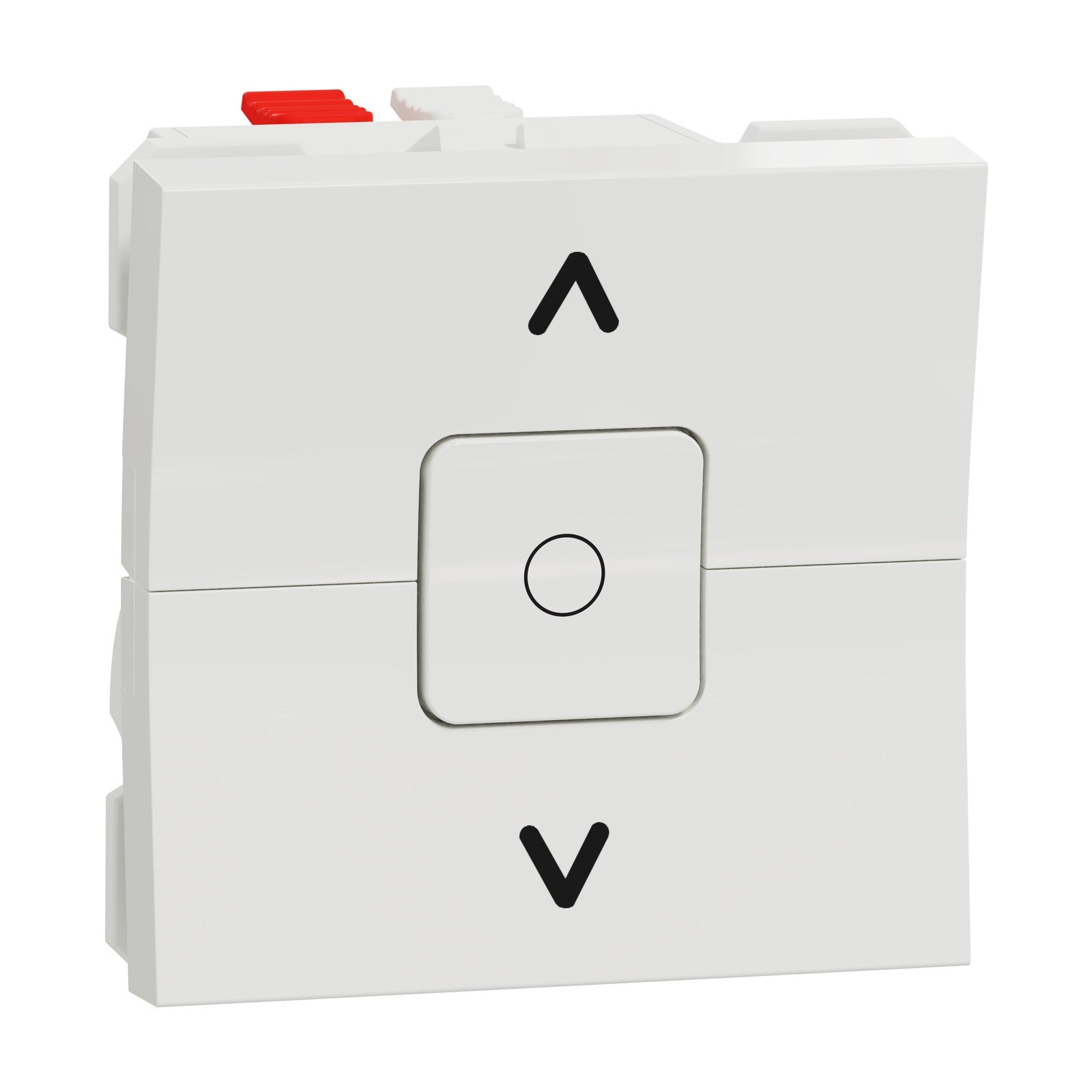 Interruptor de persianas de 3 posiciones Schneider Electric New Unica, 6 A, 2 módulos, blanco polar, NU320818 - referencia NU320818