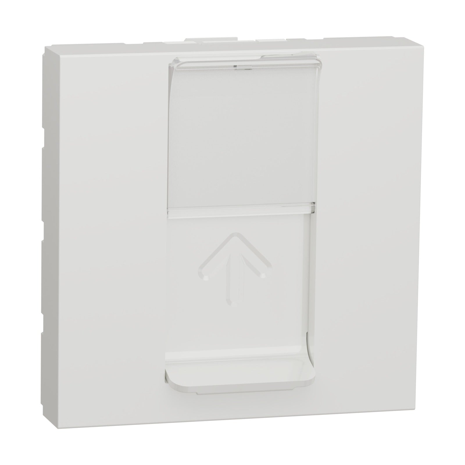 Toma de datos RJ45 Cat. 6 UTP Schneider Electric New Unica, conector S-One, 2 módulos, blanco polar, NU341518 - referencia NU341518