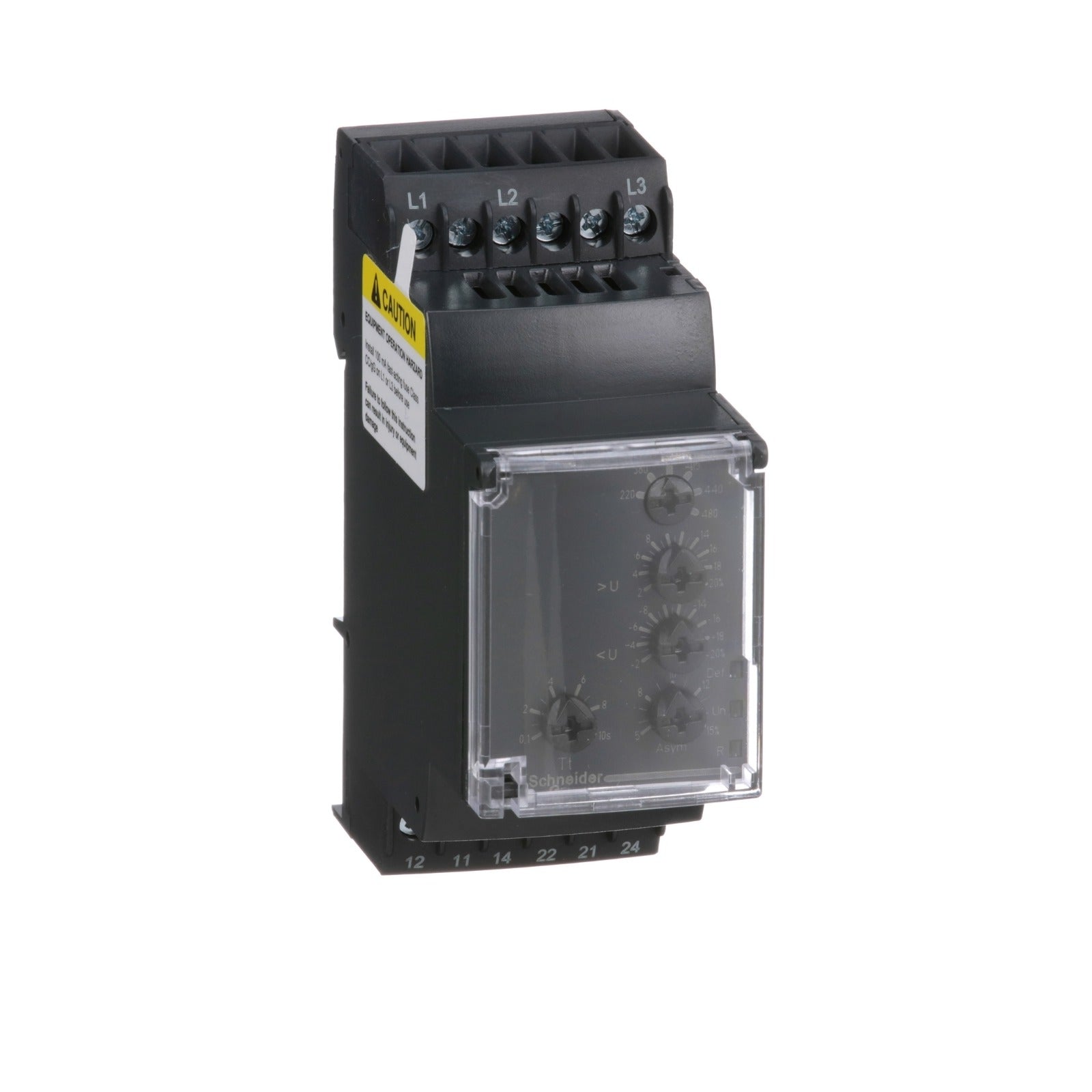 Relé de control de fase multifunción Schneider Electric Harmony Control RM35, 194-528 V CA, RM35TF30 - referencia RM35TF30
