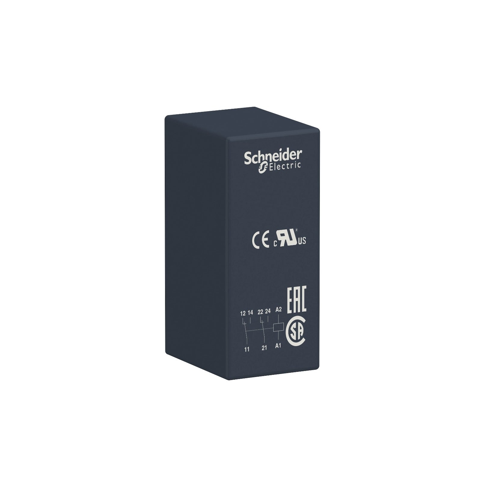 Relé de interfaz enchufable Schneider Electric Harmony, 2 contactos conmutados, 8 A, bobina de 230 V CA, RSB2A080P7 - referencia RSB2A080P7