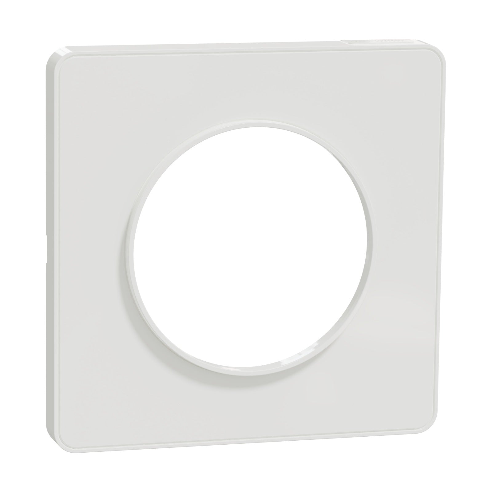 Marco blanco de 1 elemento Schneider Electric Odace Touch, S520802 - referencia S520802