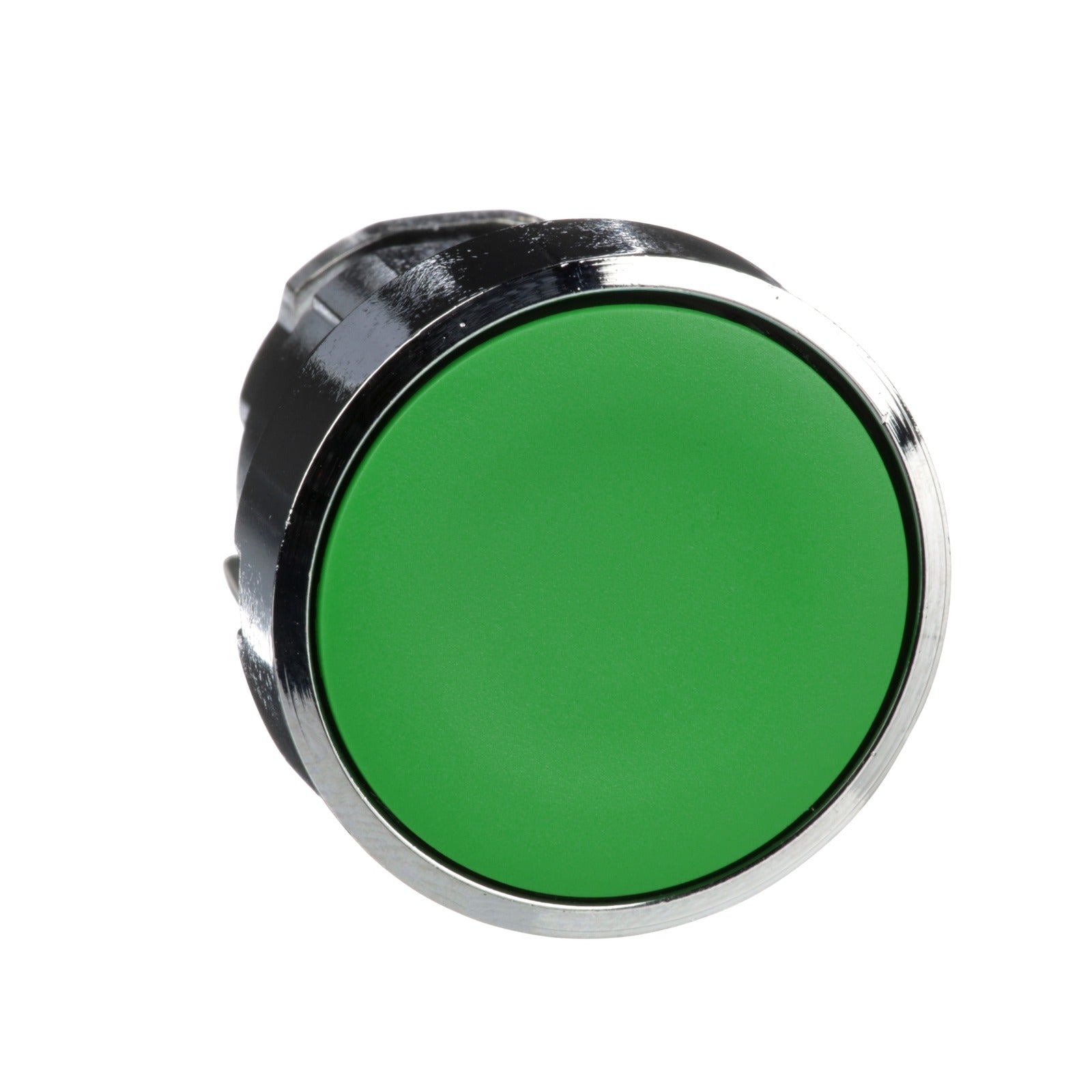 Cabeza de pulsador rasante verde Schneider Electric Harmony XB4, Ø22 mm, ZB4BA3 - referencia ZB4BA3