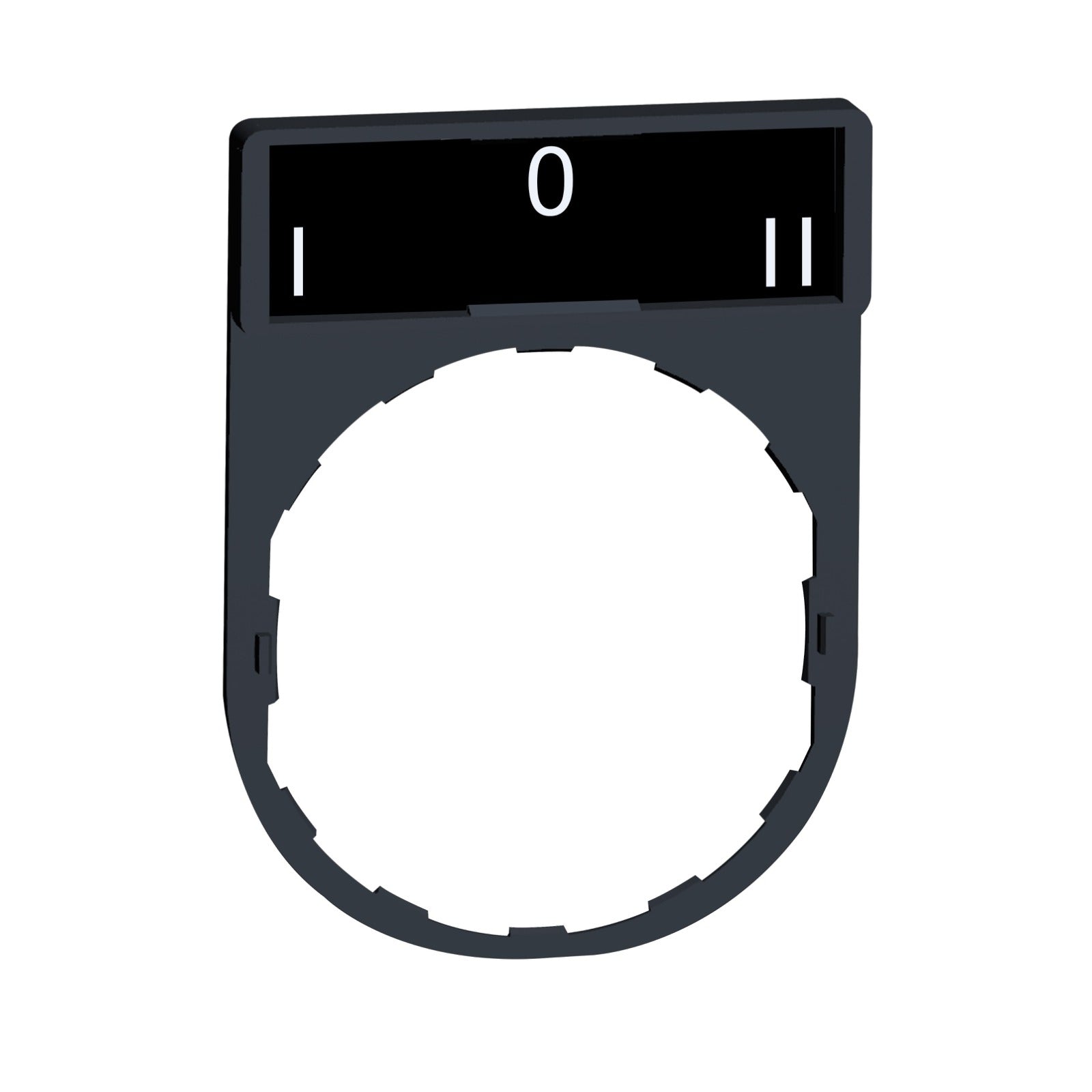 Portaetiqueta I-0-II Schneider Electric Harmony, ZBY2186 - referencia ZBY2186