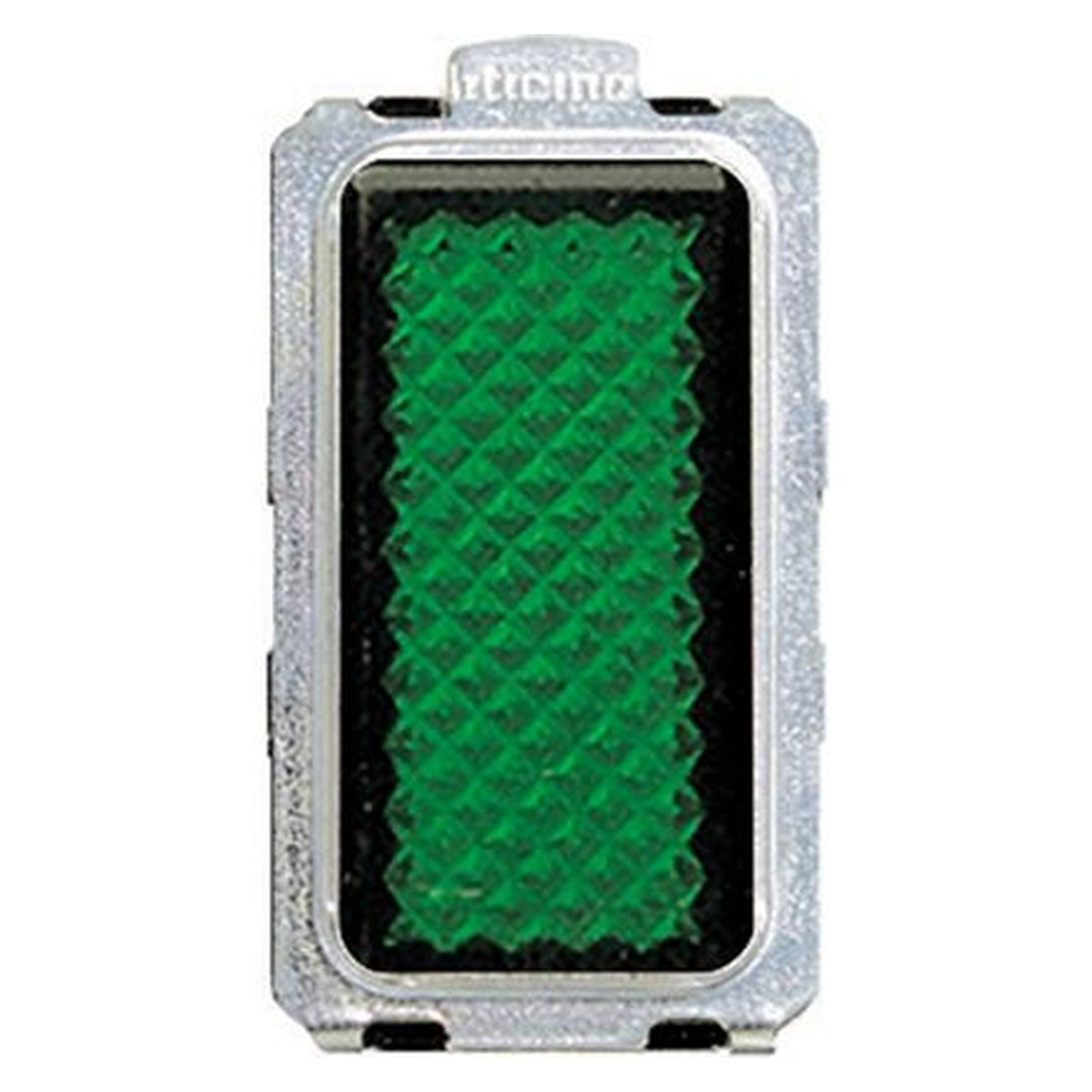 Portalámparas BTicino Magic con difusor rojo para lámpara de 24 V y 3 W, 5060R - referencia 5060R
