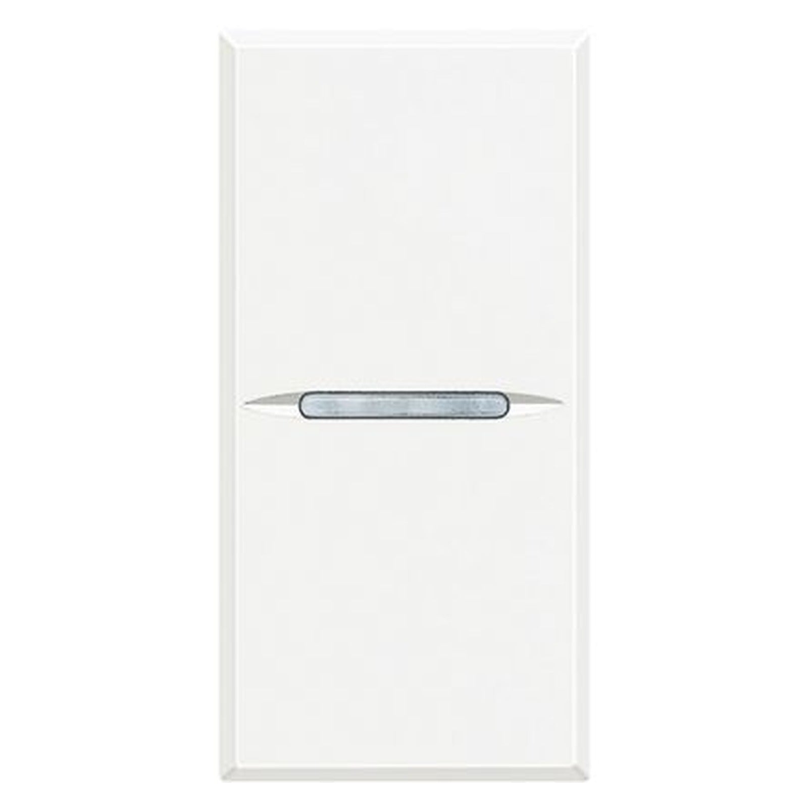 Cruzamiento iluminable BTicino Axolute 1P, 16 AX, 250 V, 1 módulo, blanco, HD4004 - referencia HD4004