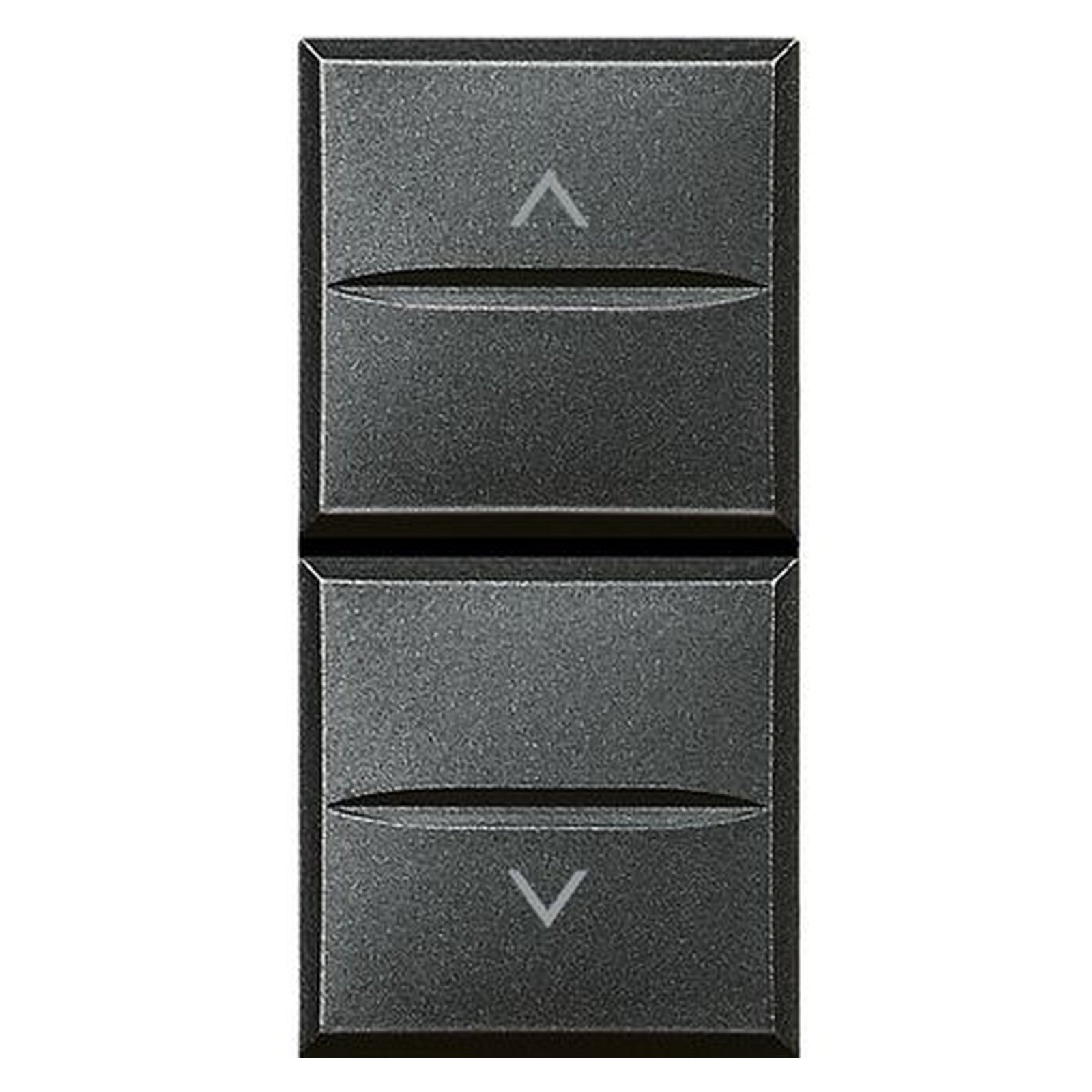 Conmutador doble BTicino Axolute 1-0-2, 16 A, 250 V, 1 módulo, antracita, HS4027 - referencia HS4027