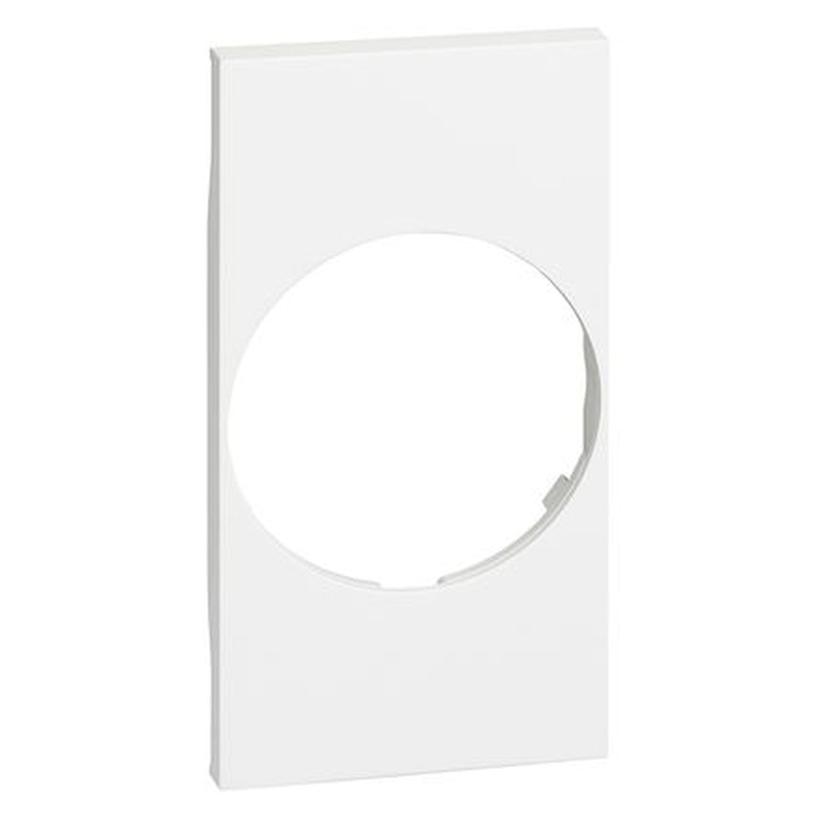 Tecla para base Schuko o linterna extraíble BTicino Living Now de 2 módulos, blanca, KW04 - referencia KW04