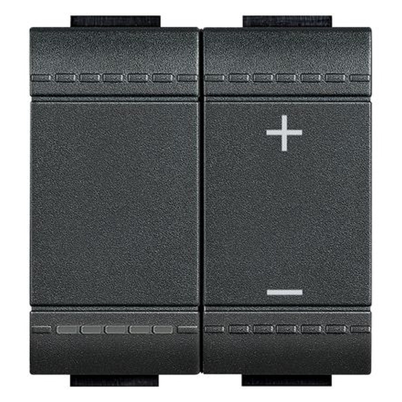 Regulador universal por pulsación BTicino Livinglight, 3-400 W, antracita, L4411N - referencia L4411N