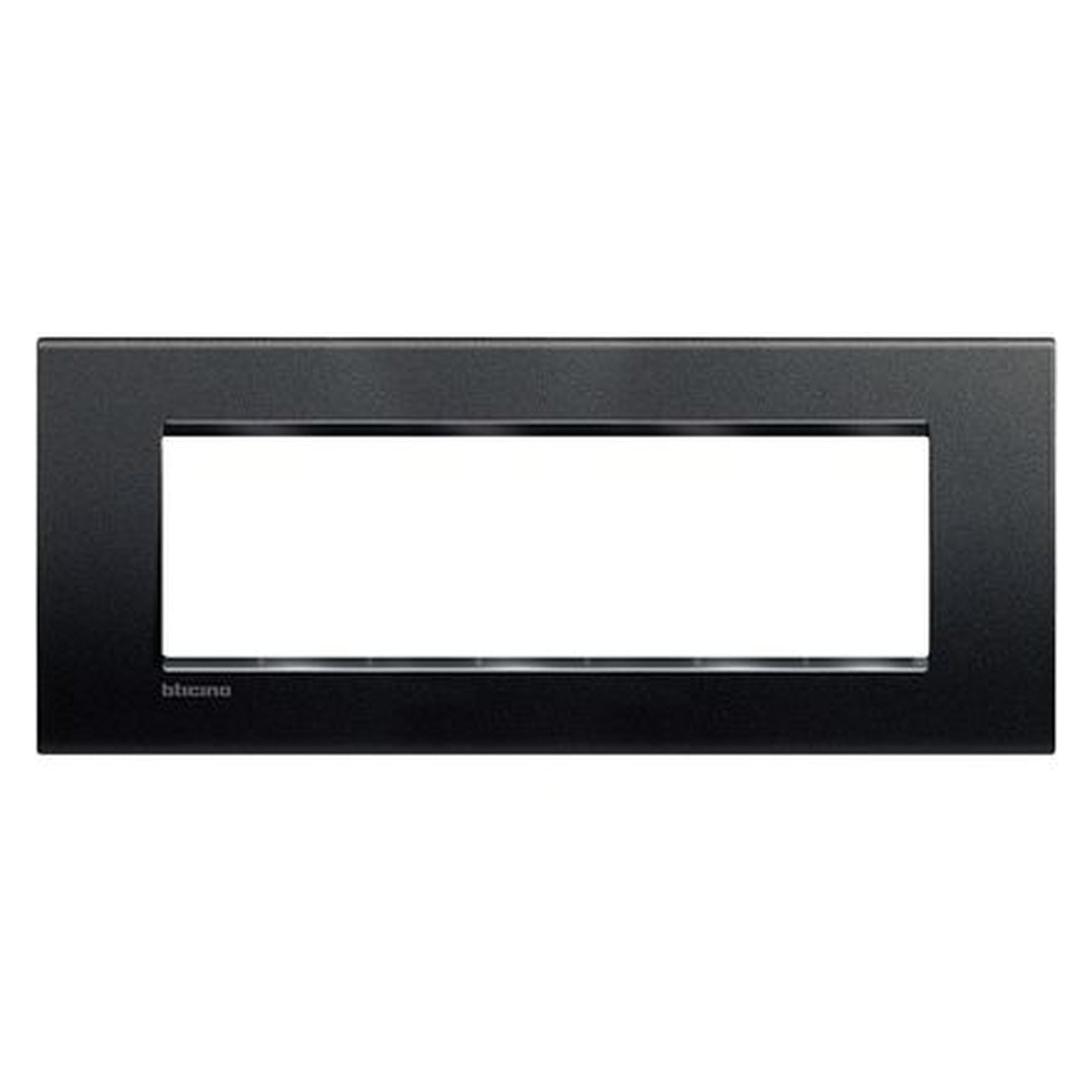 Placa BTicino Livinglight de 7 módulos, antracita, LNA4807AR - referencia LNA4807AR
