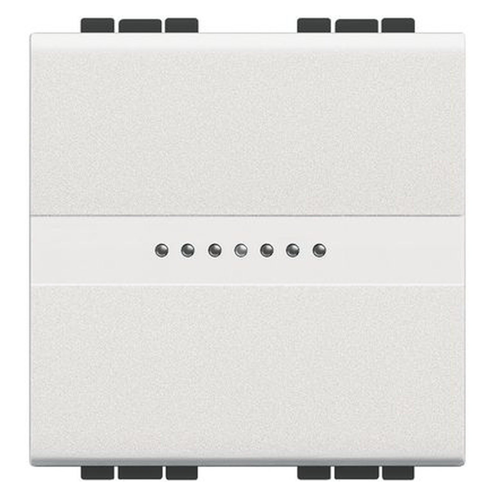 Cruzamiento iluminable BTicino Livinglight 1P, 16 AX, 250 V, 2 módulos, blanco, N4054M2 - referencia N4054M2