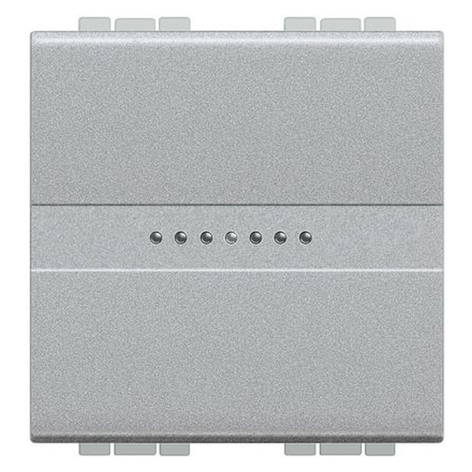 Cruzamiento iluminable BTicino Livinglight 1P, 16 AX, 250 V, 2 módulos, Tech, NT4054M2 - referencia NT4054M2