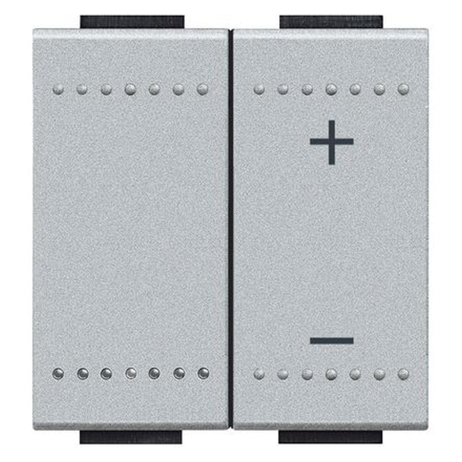 Regulador universal por pulsación BTicino Livinglight, 3-400 W, Tech, NT4411N - referencia NT4411N