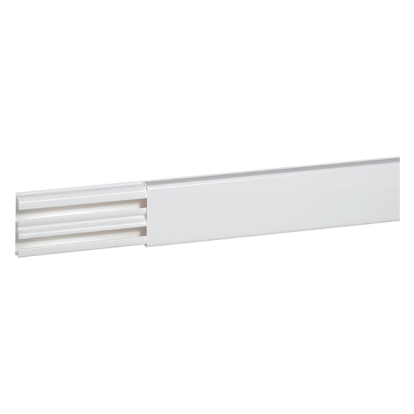 Moldura Legrand DLPlus, 20 × 12,5 mm, 2 compartimentos, 2,1 m, blanco, 030007 - referencia 030007