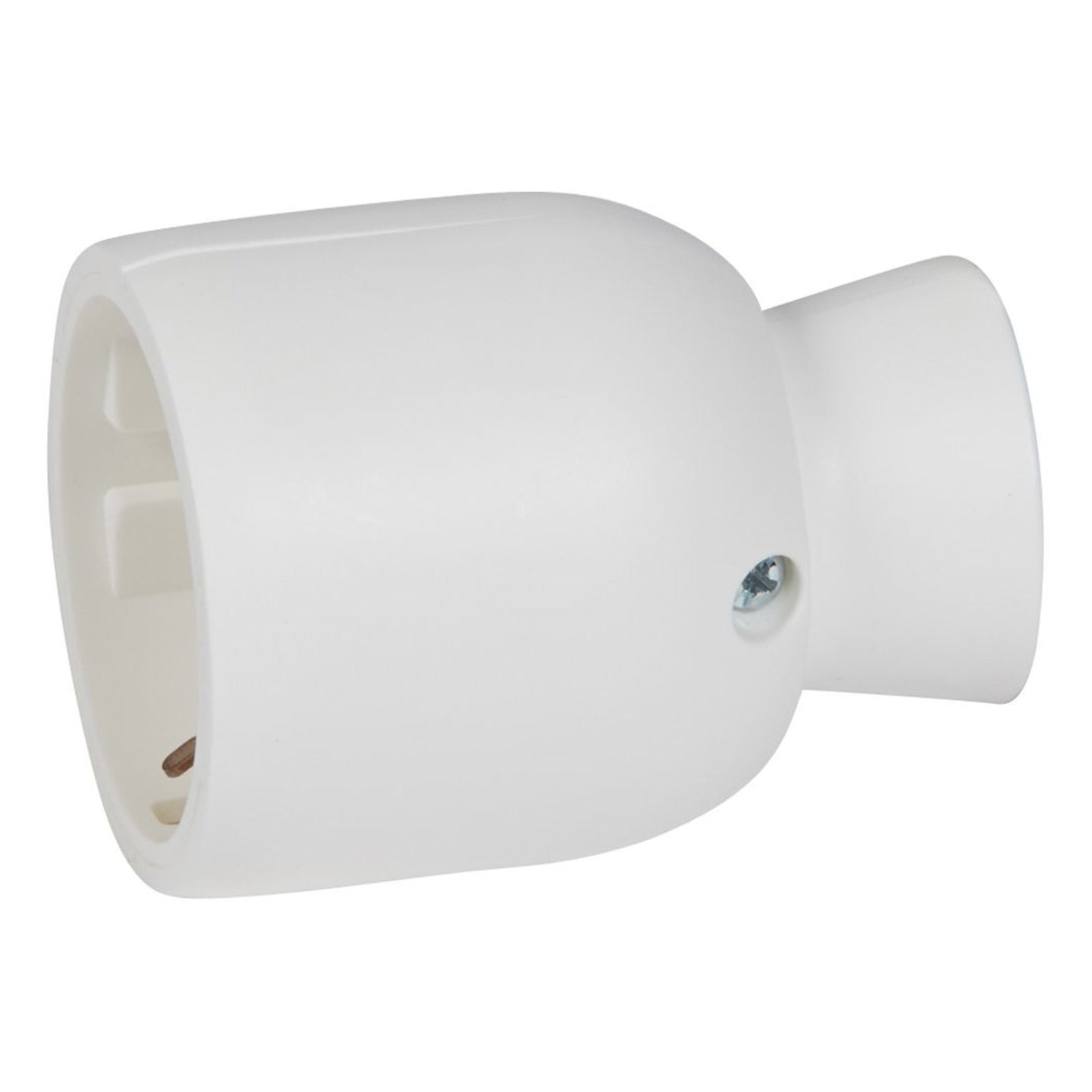 Base móvil Legrand 2P+T, 16 A, salida recta, blanca, 050317 - referencia 050317