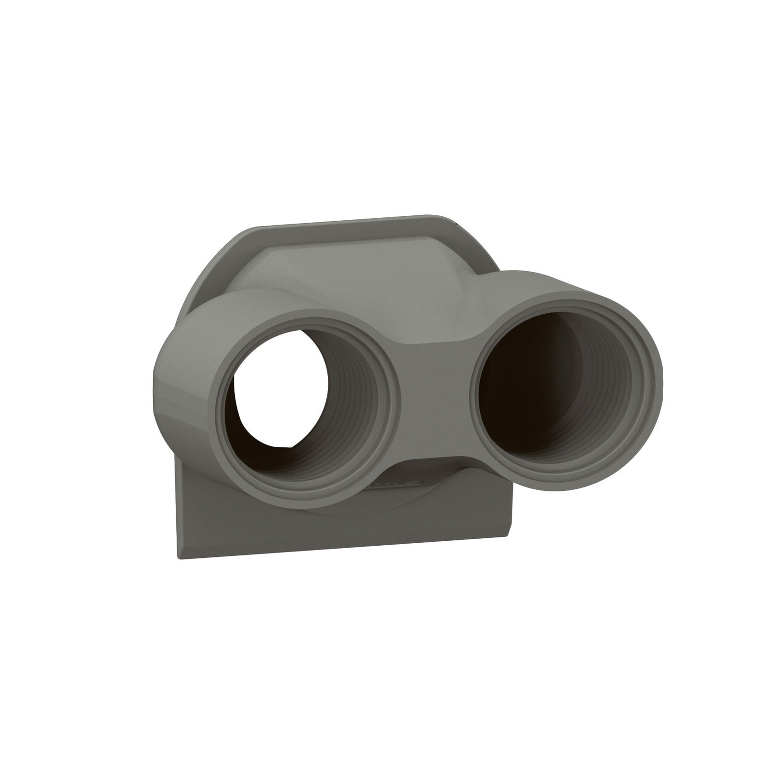 Membrana prensaestopas Legrand Plexo ISO 20, 2 entradas, antracita, 069673L - referencia 069673L
