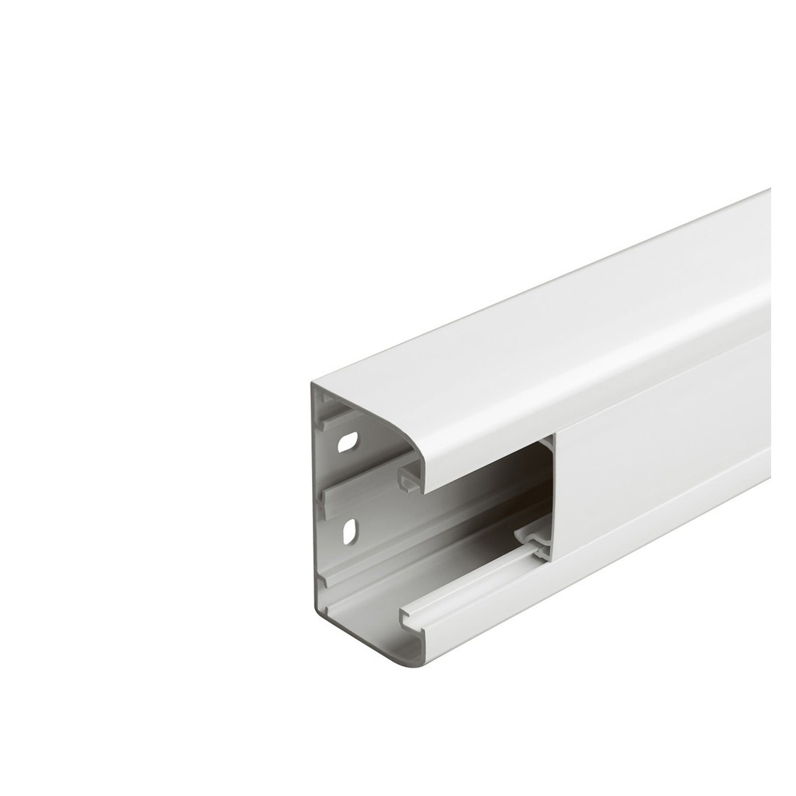 Canal Legrand DLP de clipaje directo, 50 × 80 mm, tapa de 45 mm, 2 m, blanco, 075601 - referencia 075601