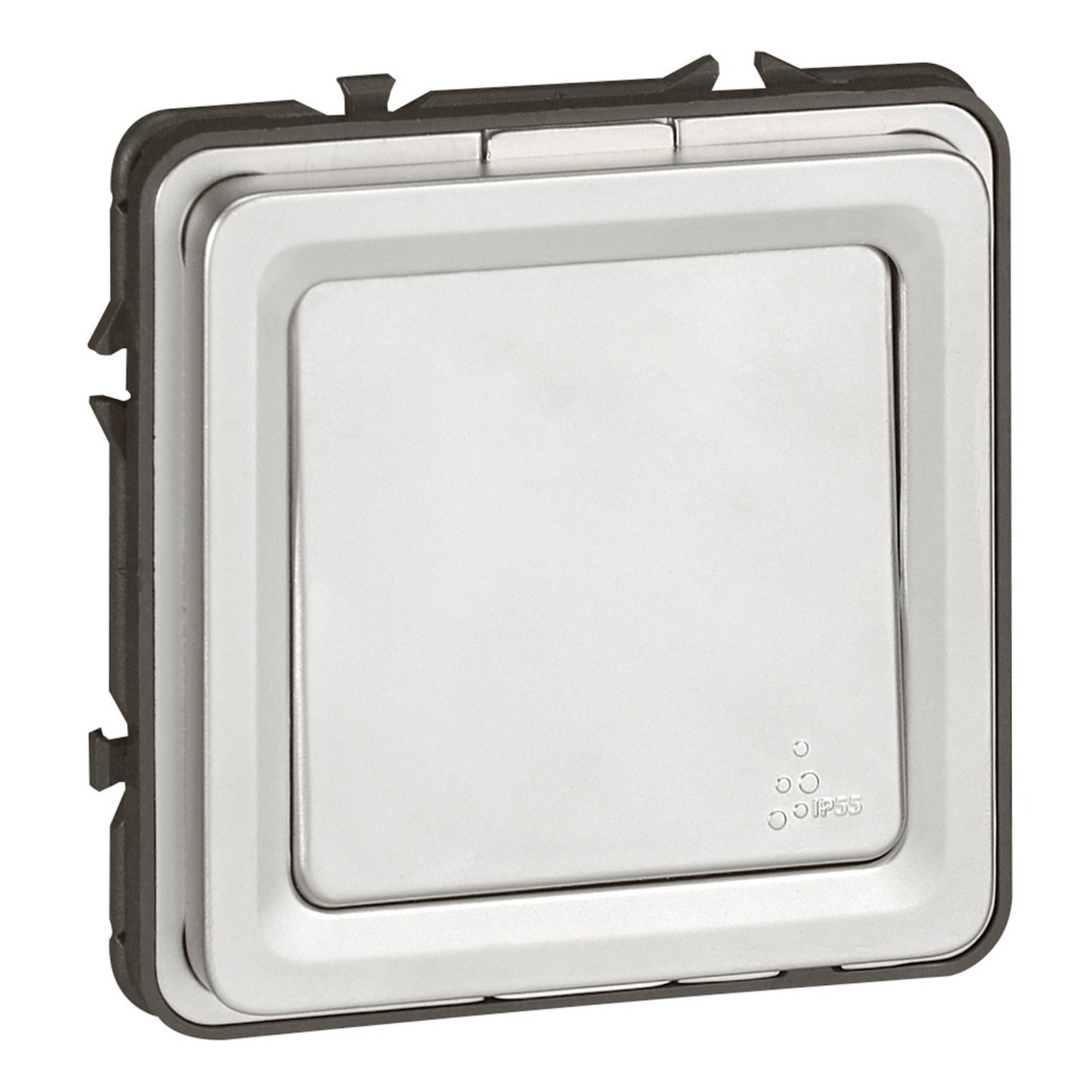 Conmutador Legrand Soliroc, 10 AX, 250 V, IP55, IK10, 077811 - referencia 077811