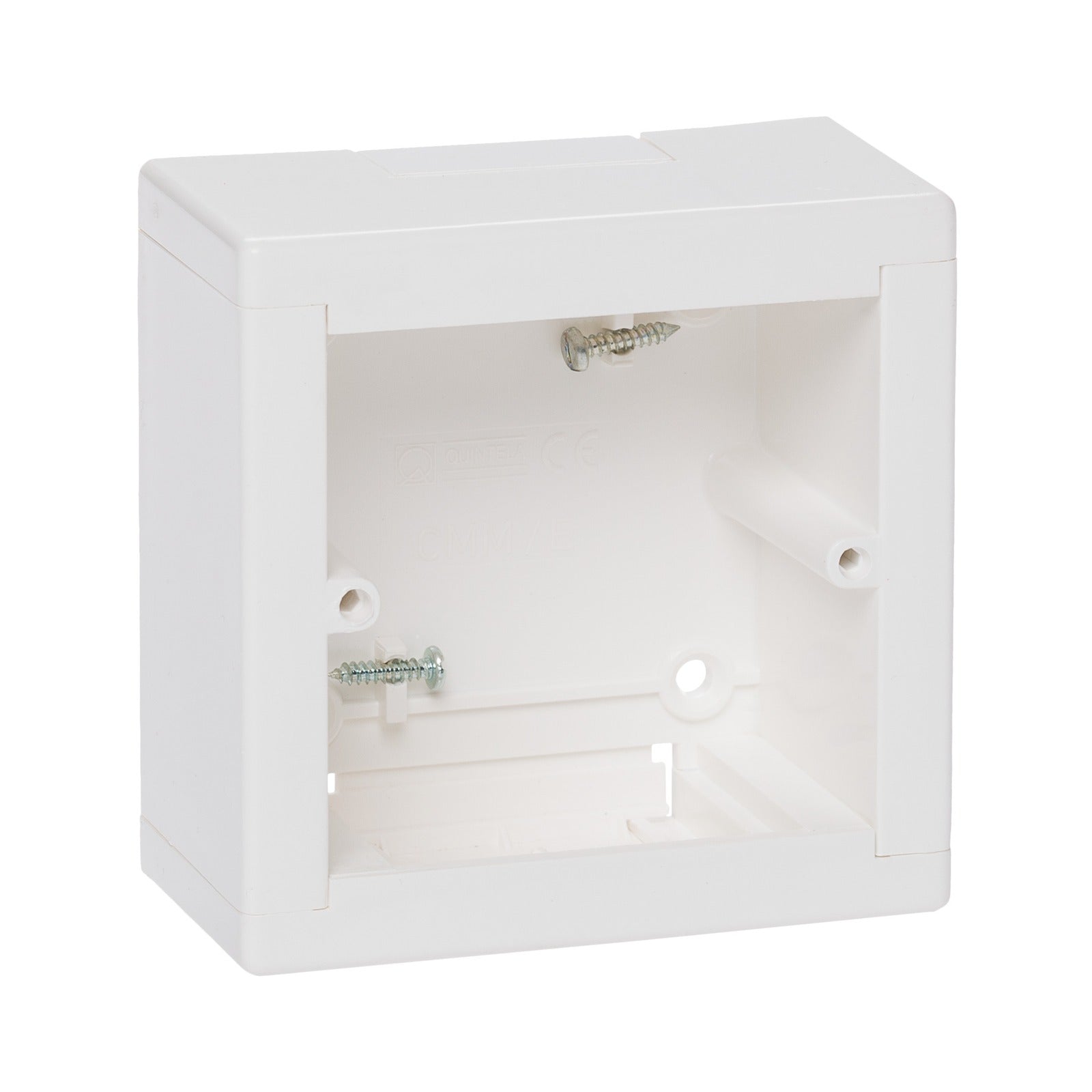 Caja de superficie Legrand para microcanal DLPlus, 88 × 88 × 44 mm, 636370 - referencia 636370