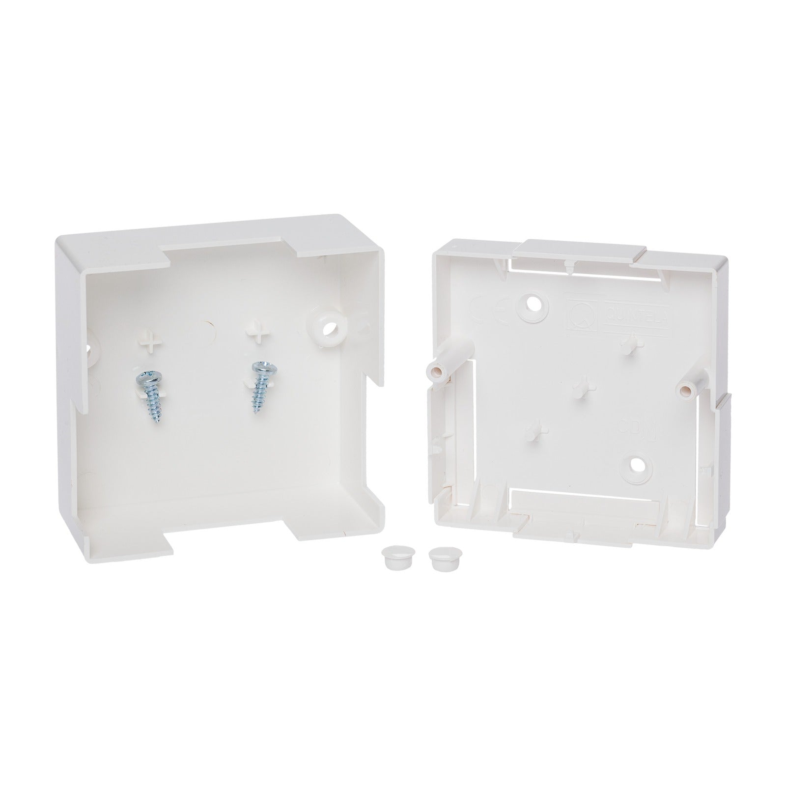 Caja de derivación Legrand para microcanal DLPlus, 85 × 85 × 38 mm, 636375 - referencia 636375