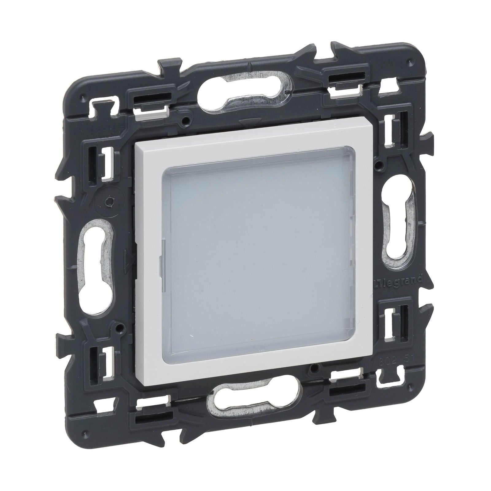 Piloto de balizado Legrand Valena Next, LED blanco, 2 niveles de intensidad, blanco, 741283 - referencia 741283