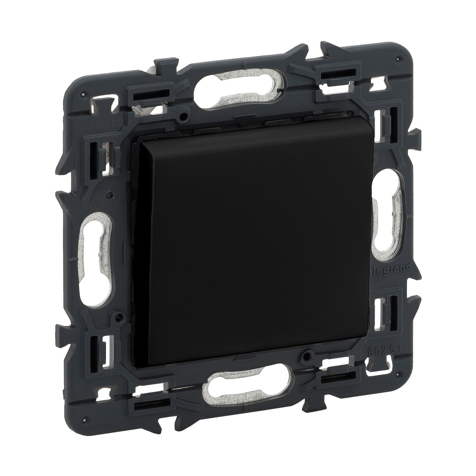 Conmutador unipolar Legrand Valena Next, 10 AX, 230 V, dark, 741440 - referencia 741440