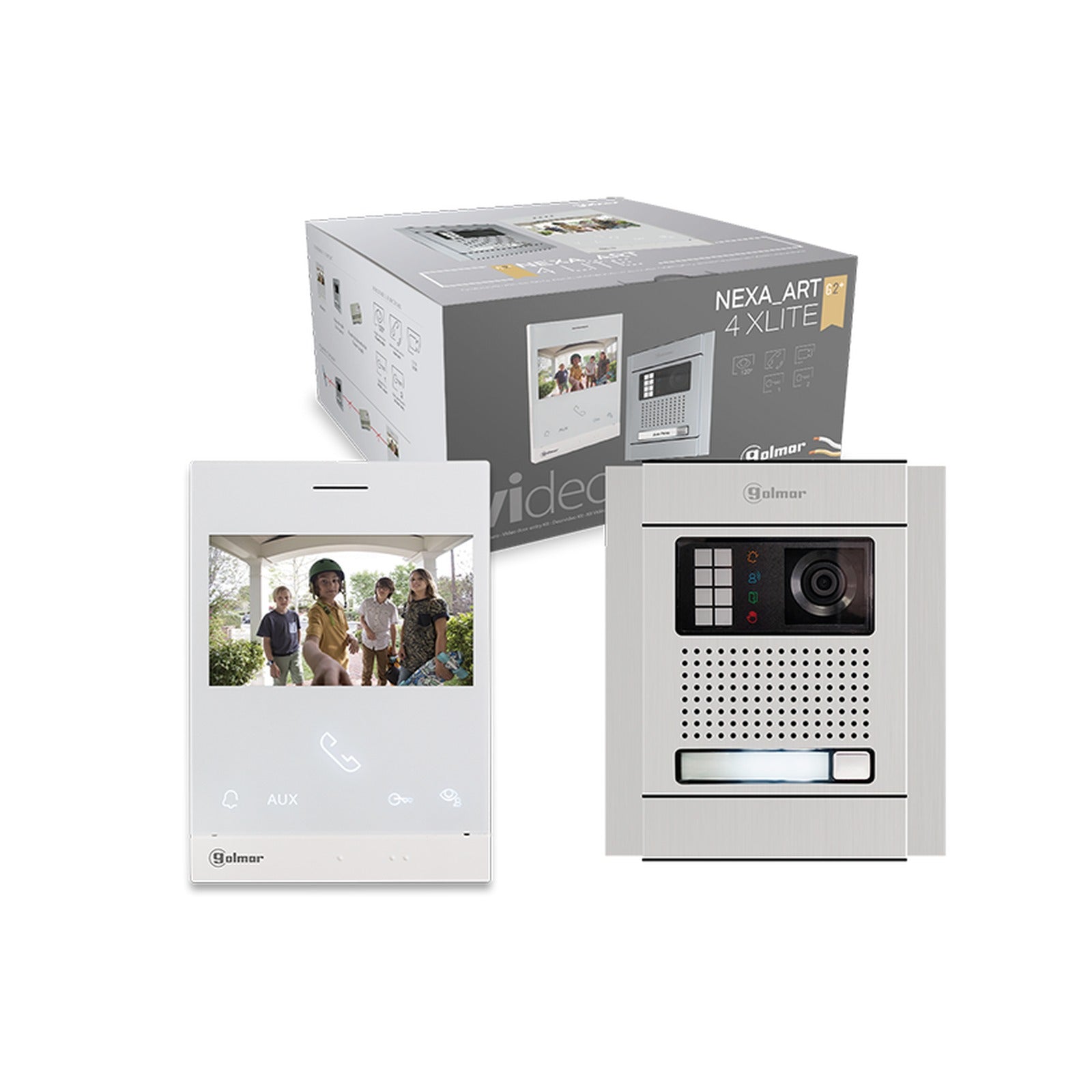Kit de vídeo de 1 línea N5110/ART 4 XLITE Golmar – Ref. 12205112 - referencia 12205112