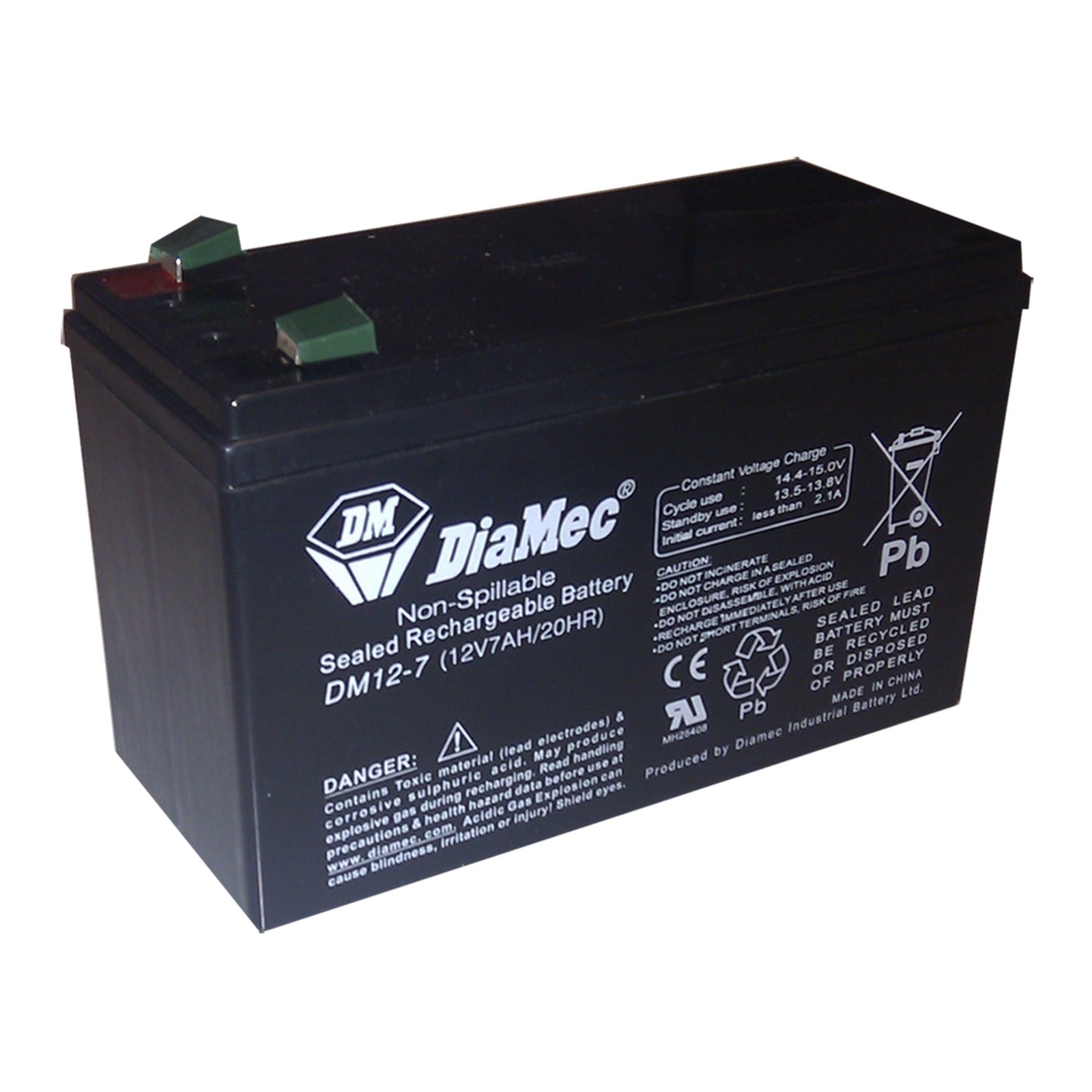 Batería recargable de plomo-ácido de 12 V/7 Ah Golmar – Ref. 21090070 - referencia 21090070